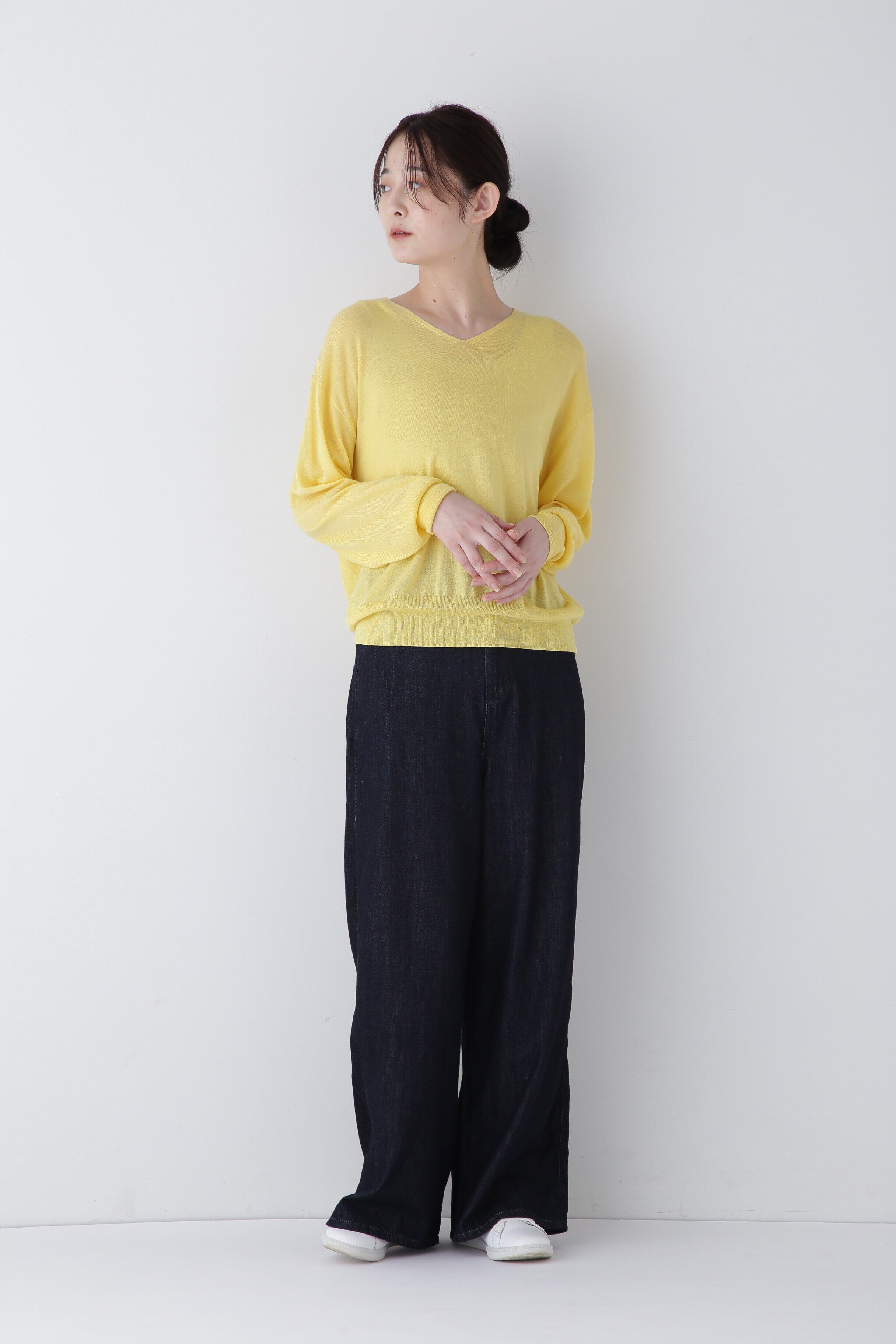  「◆ベーシックVネックプルオーバー」|ニット・セーター|