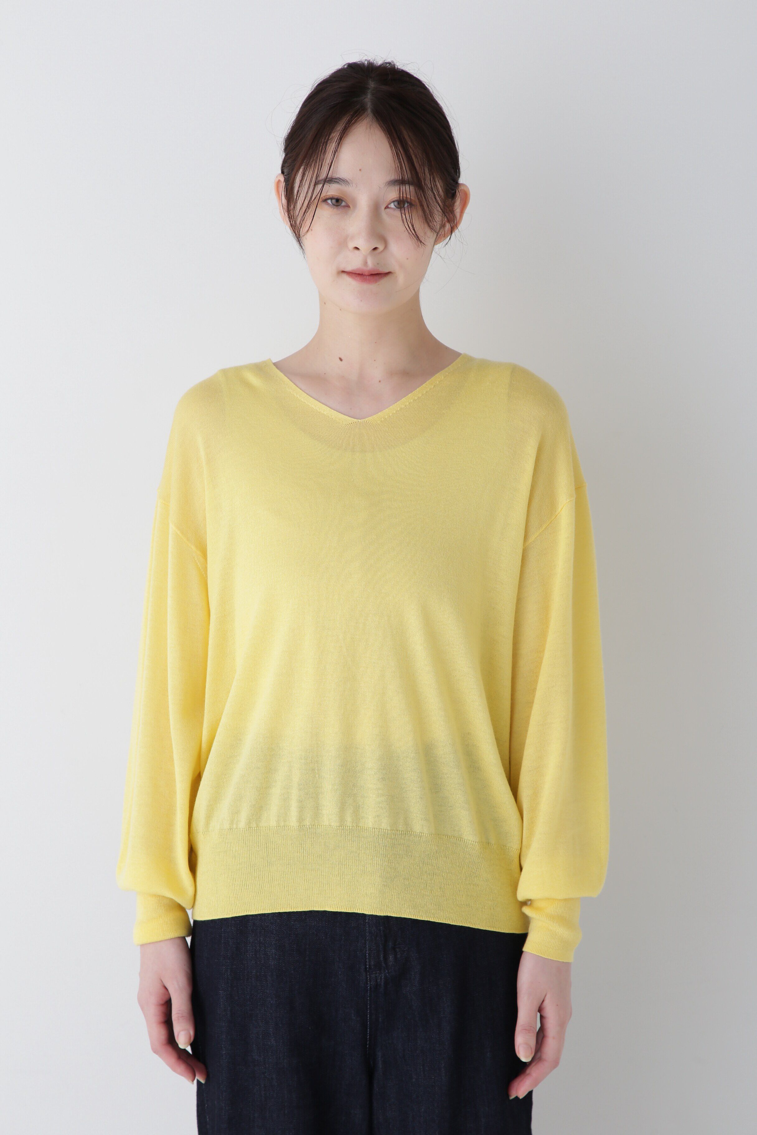  「◆ベーシックVネックプルオーバー」|ニット・セーター|
