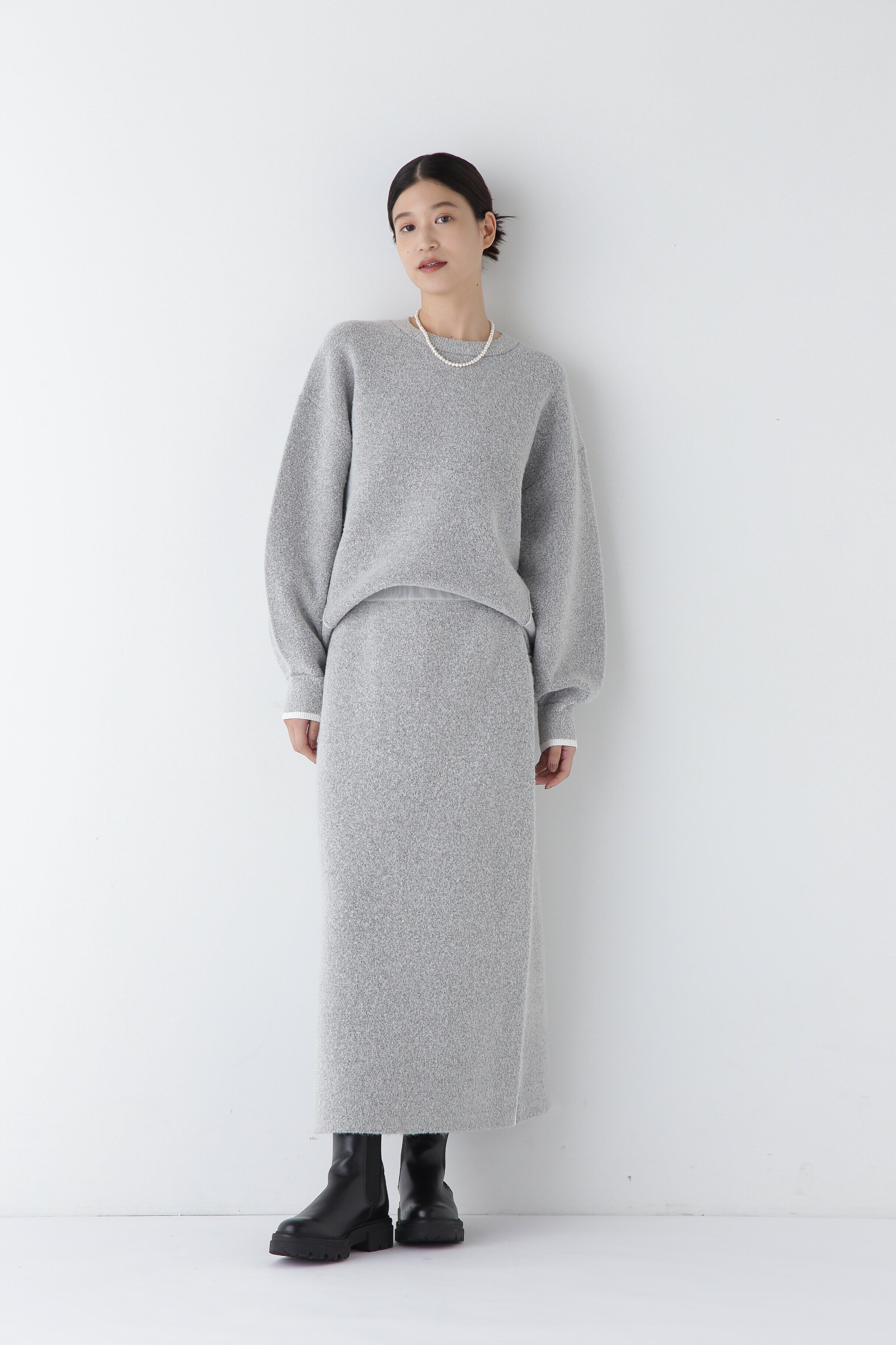  「◆接結ブークレボリュームプルオーバー」|ニット・セーター|