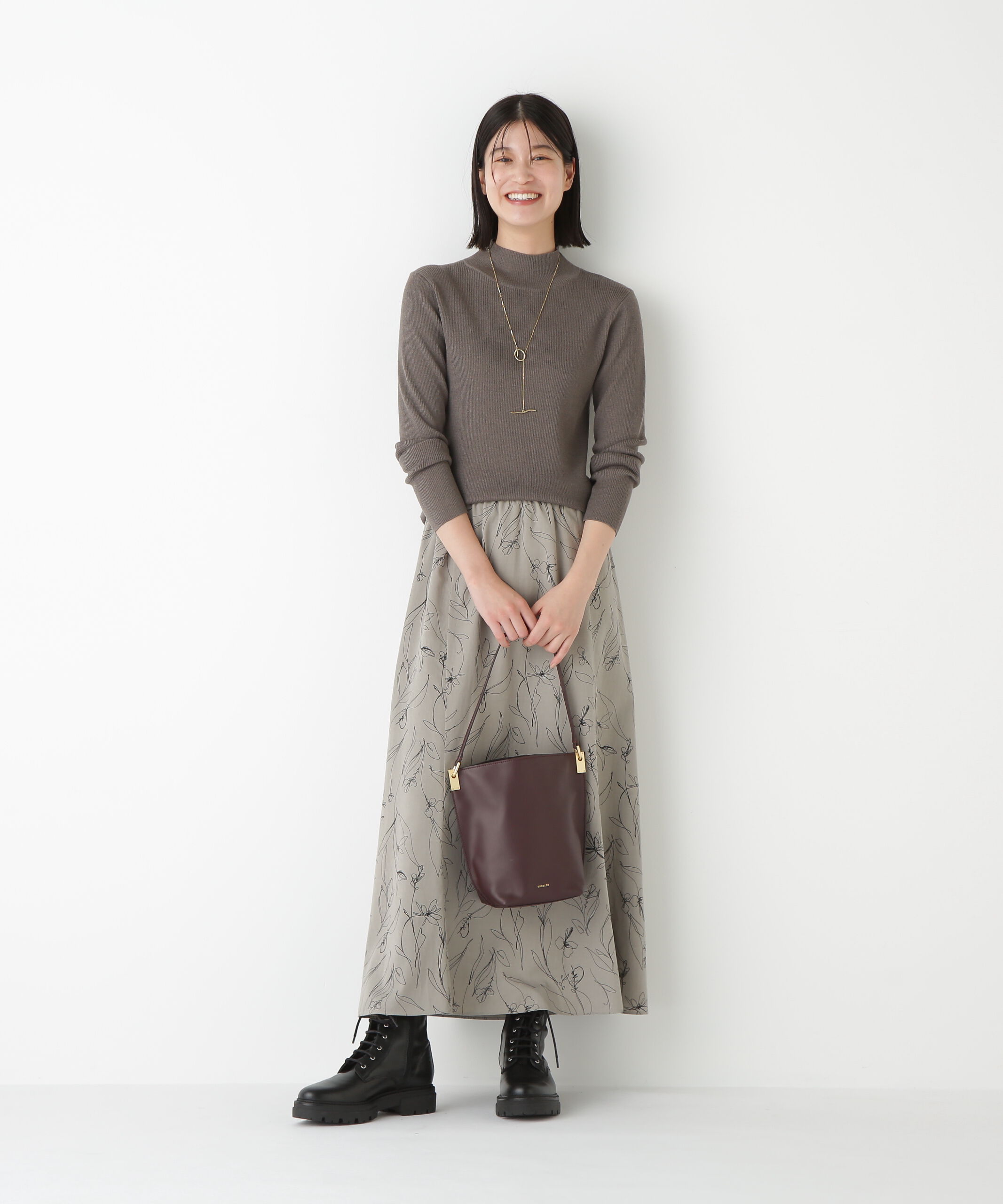  「◆ラインイラストＰＴセミマーメイドスカート」|スカート|