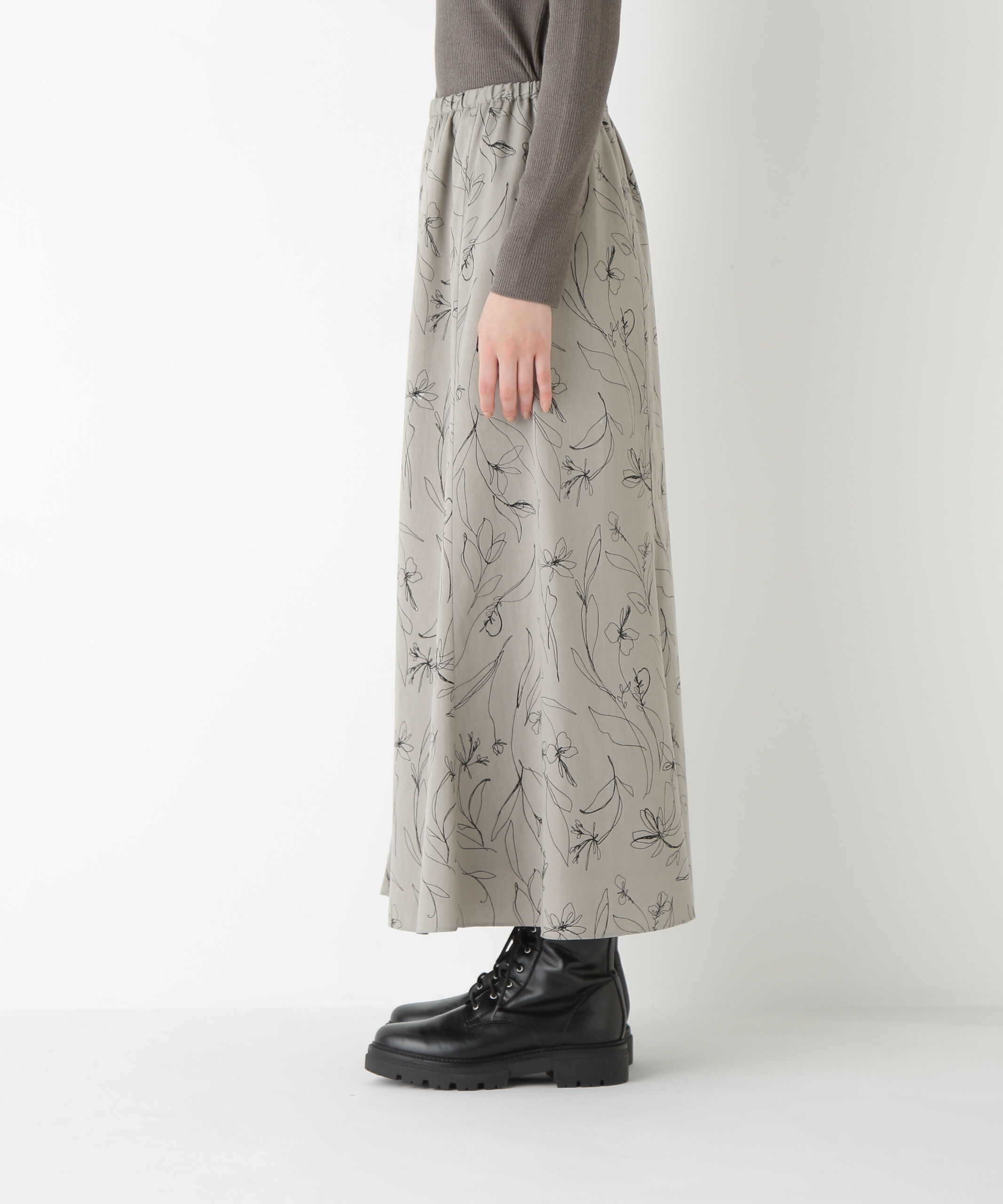  「◆ラインイラストＰＴセミマーメイドスカート」|スカート|