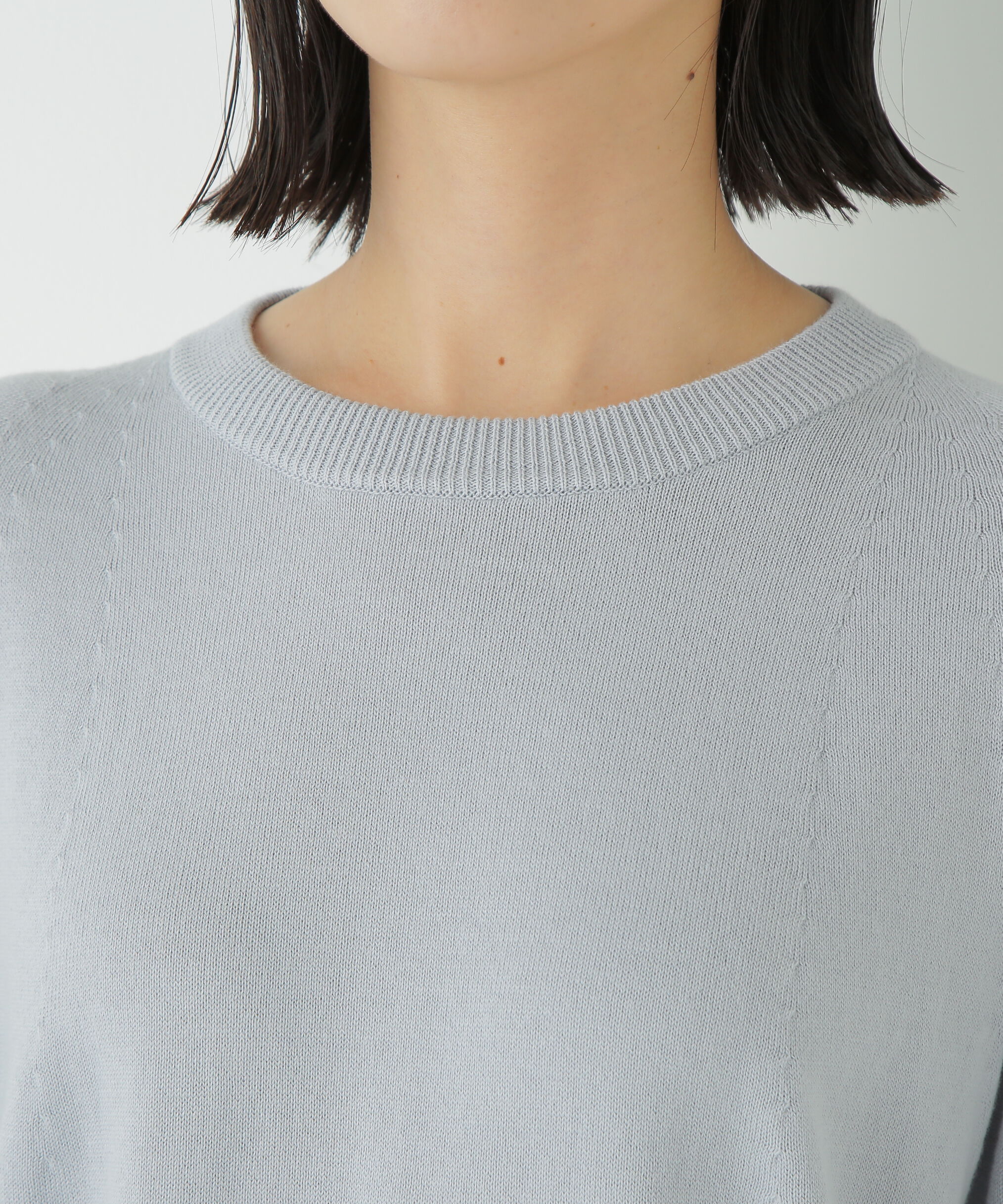  「◆コットンミックスドルマンプルオーバー」|ニット・セーター|