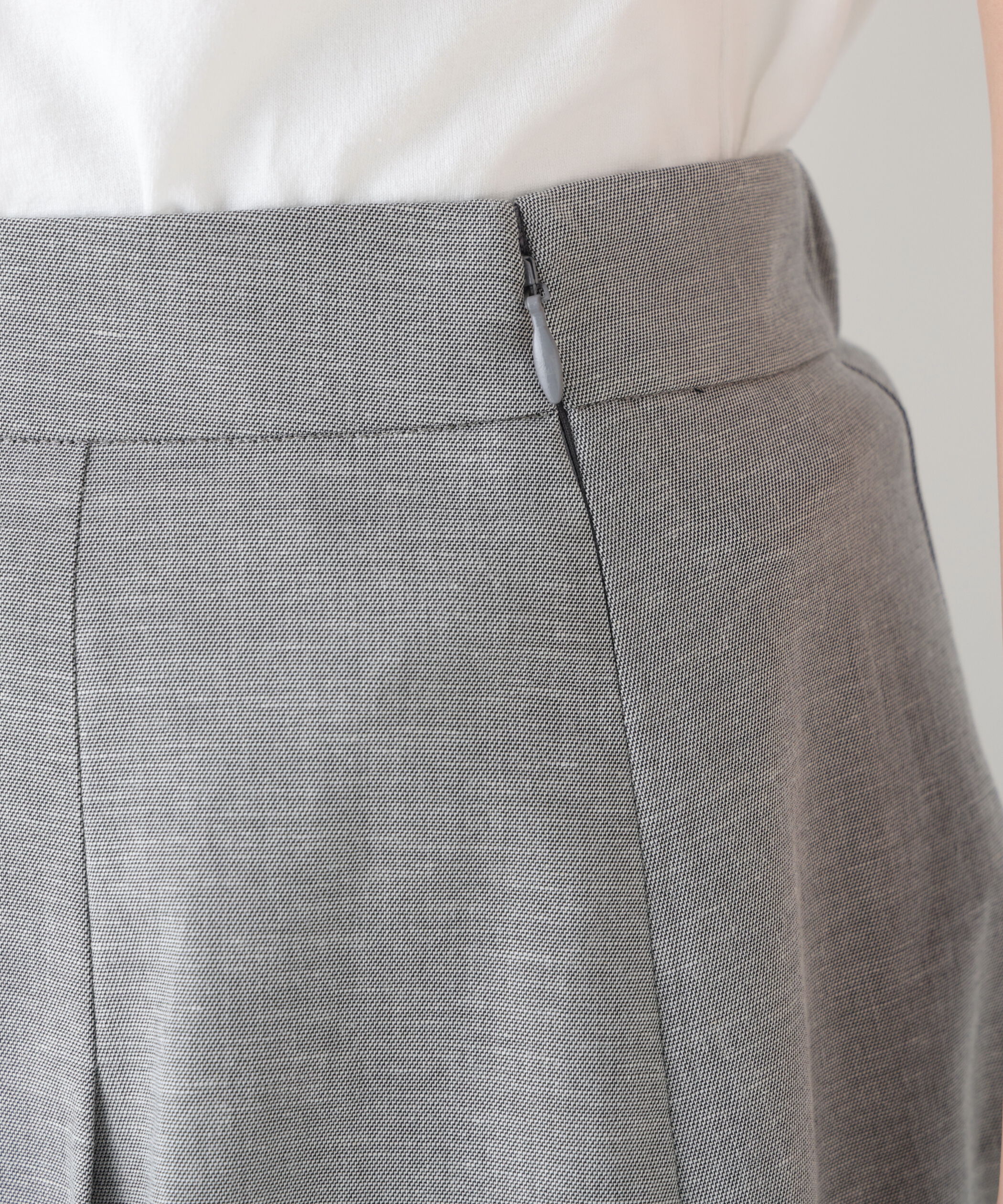  「◆リネン混ストレッチタンブラーセットアップ」|ワンピース|