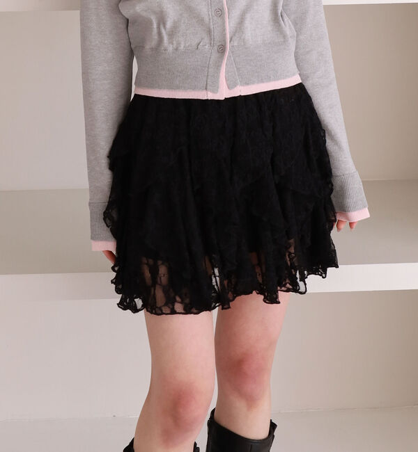 archives「２ｗａｙレースラッフルミニスカート」|スカート|