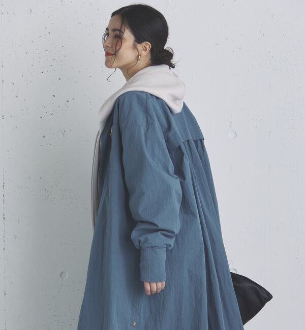 Doux archives「バックギャザーロングMA-1」|ブルゾン・スタジャン|