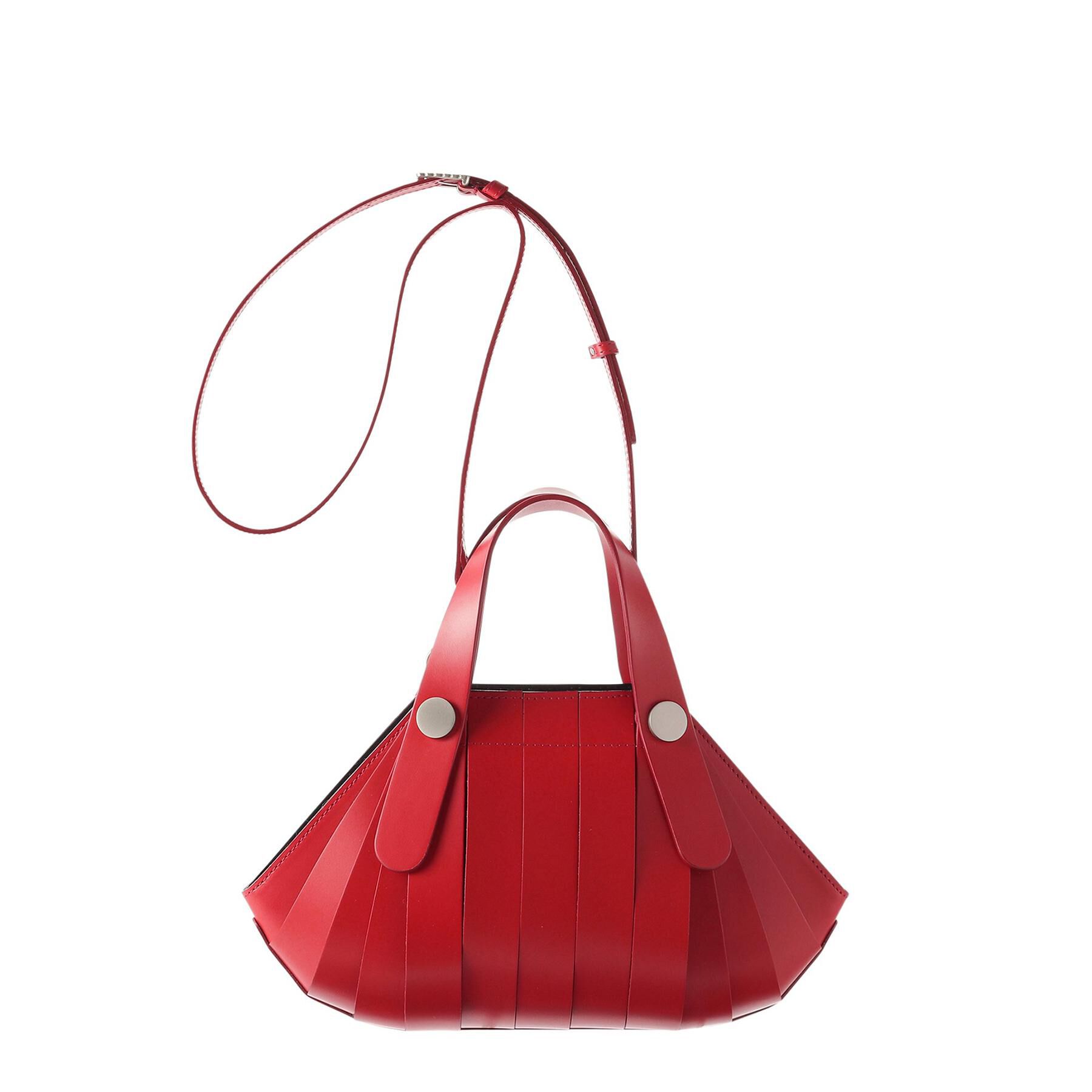 HIROKO HAYASHI「OSSO VIVO（オッソ ヴィーヴォ）2wayバッグ」|ショルダー・メッセンジャー|レッド(062)