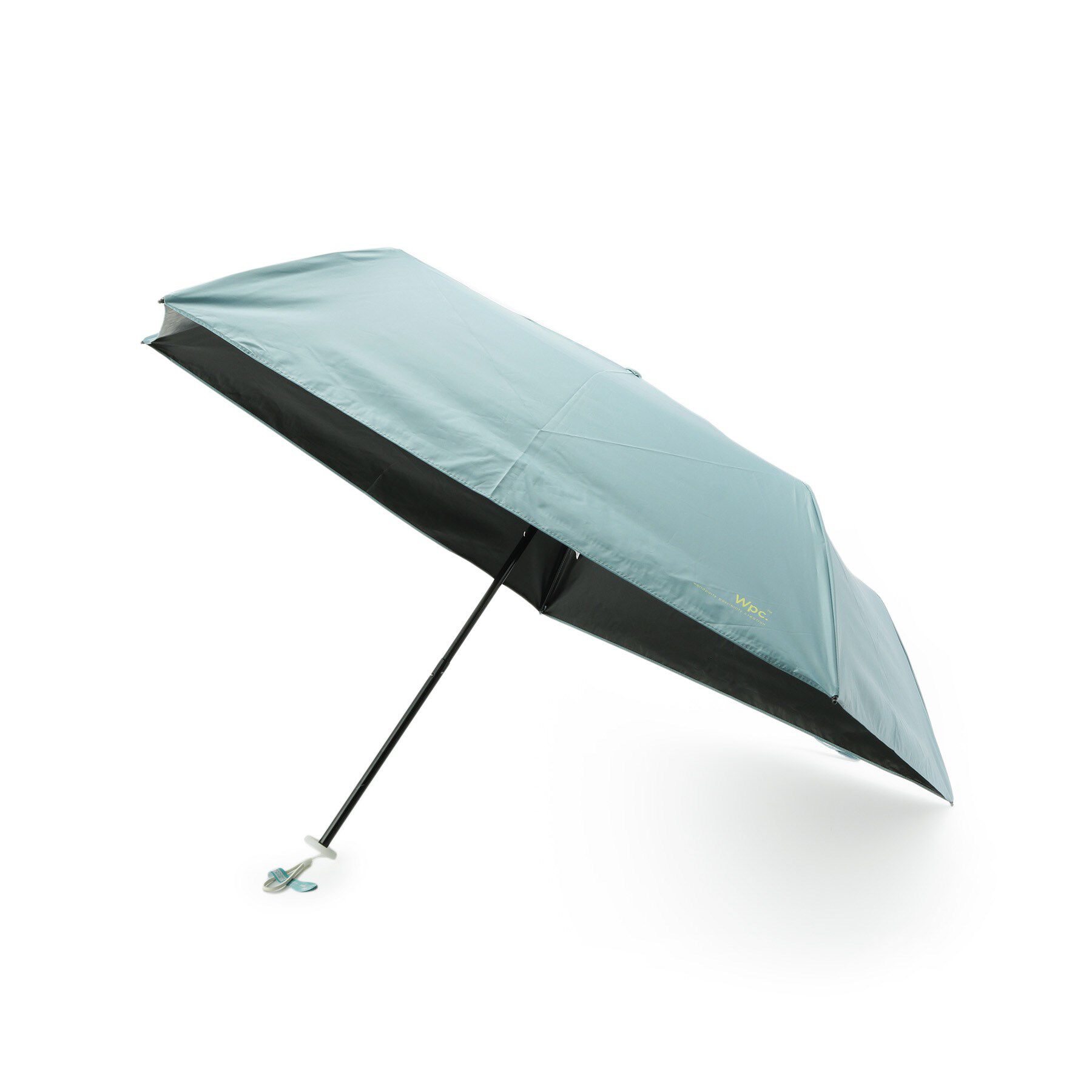 SHOO･LA･RUE「【折りたたみ傘/晴雨兼用】【Wpc．】遮光軽量ソリッド ミニ」|傘|ブルー(091)