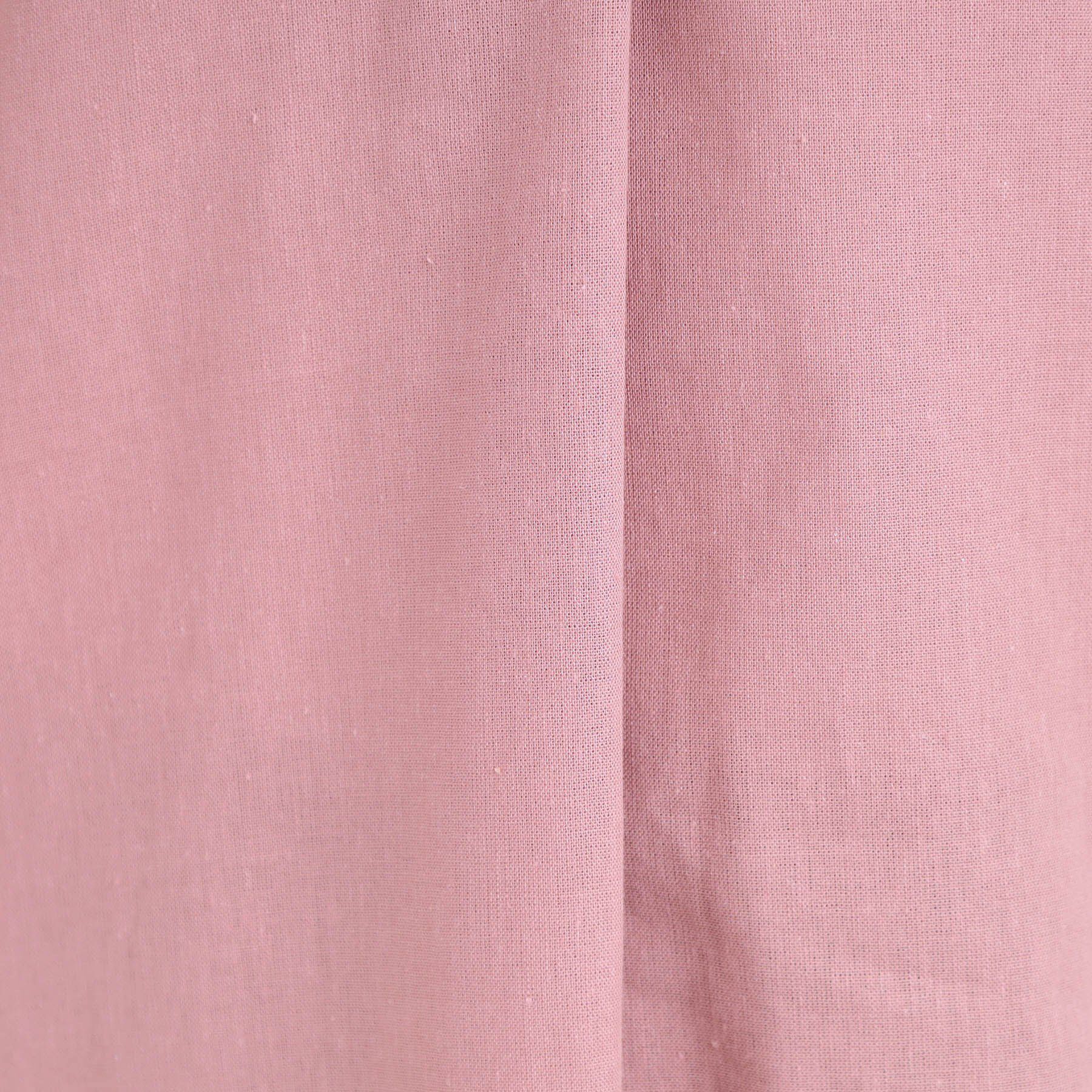 SHOO･LA･RUE「【S-LL/UV/接触冷感/抗菌防臭】体型を自然にカバー フレンチリネンブレンド襟付ドルマンシャツ」|シャツ・ブラウス|