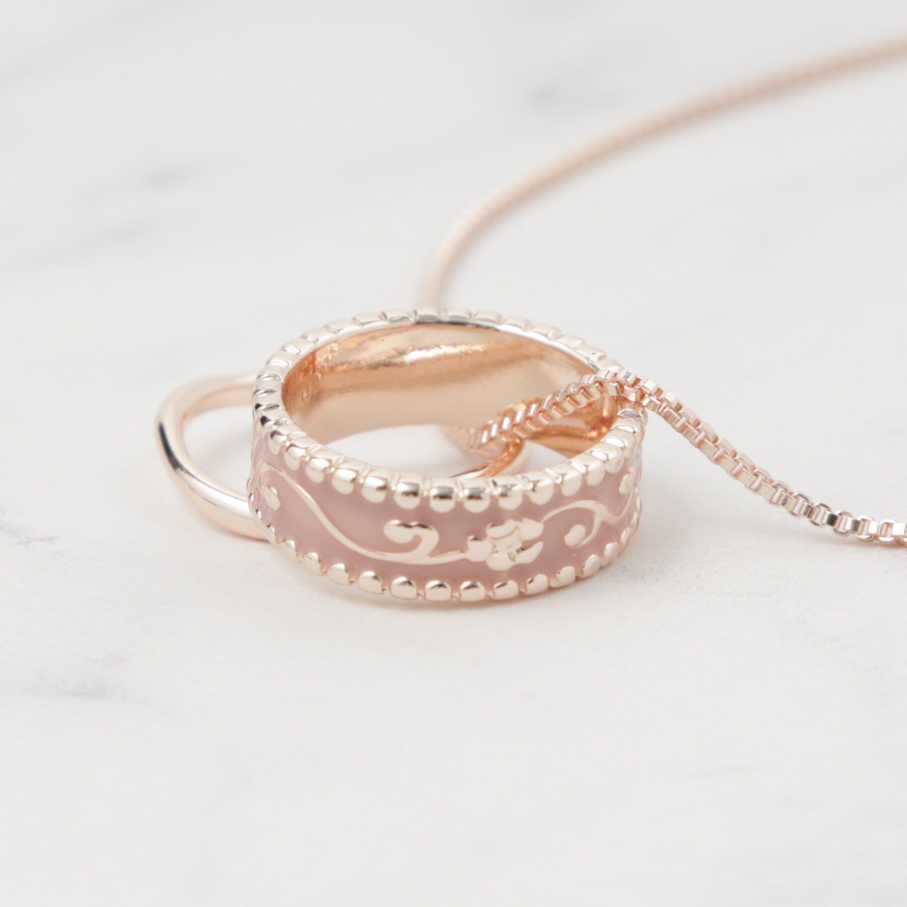 SHOO･LA･RUE「エポリングネックレス」|ネックレス|