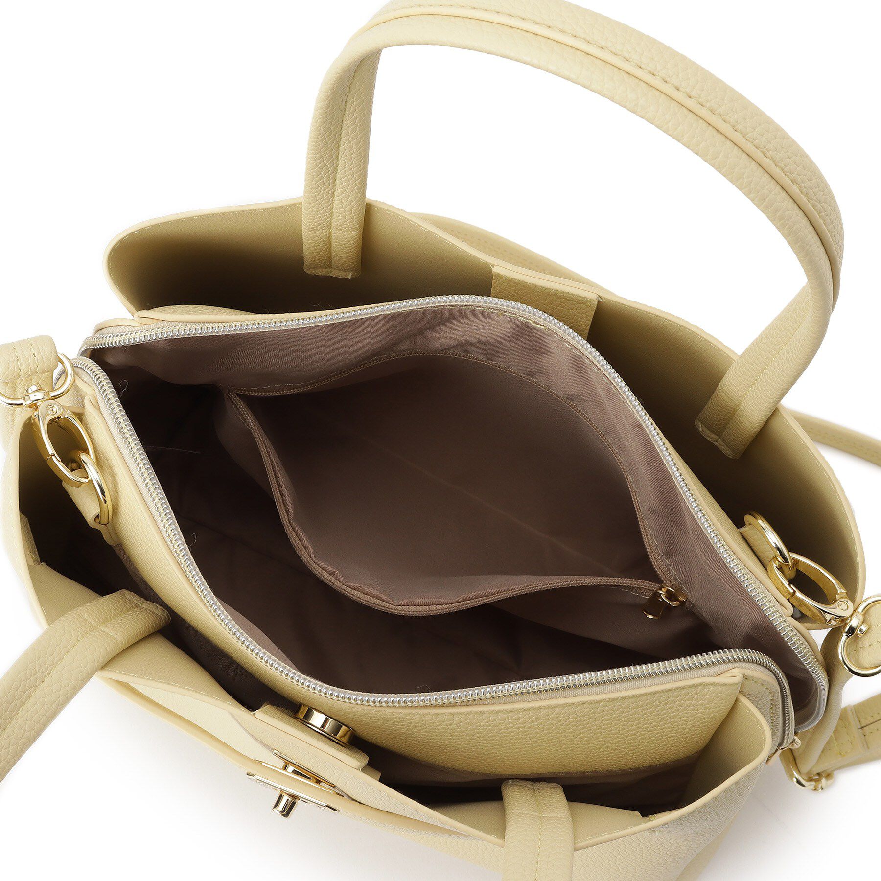 SHOO･LA･RUE「【2WAY】上品きれい 金具ベルトトートバッグ」|トートバッグ|