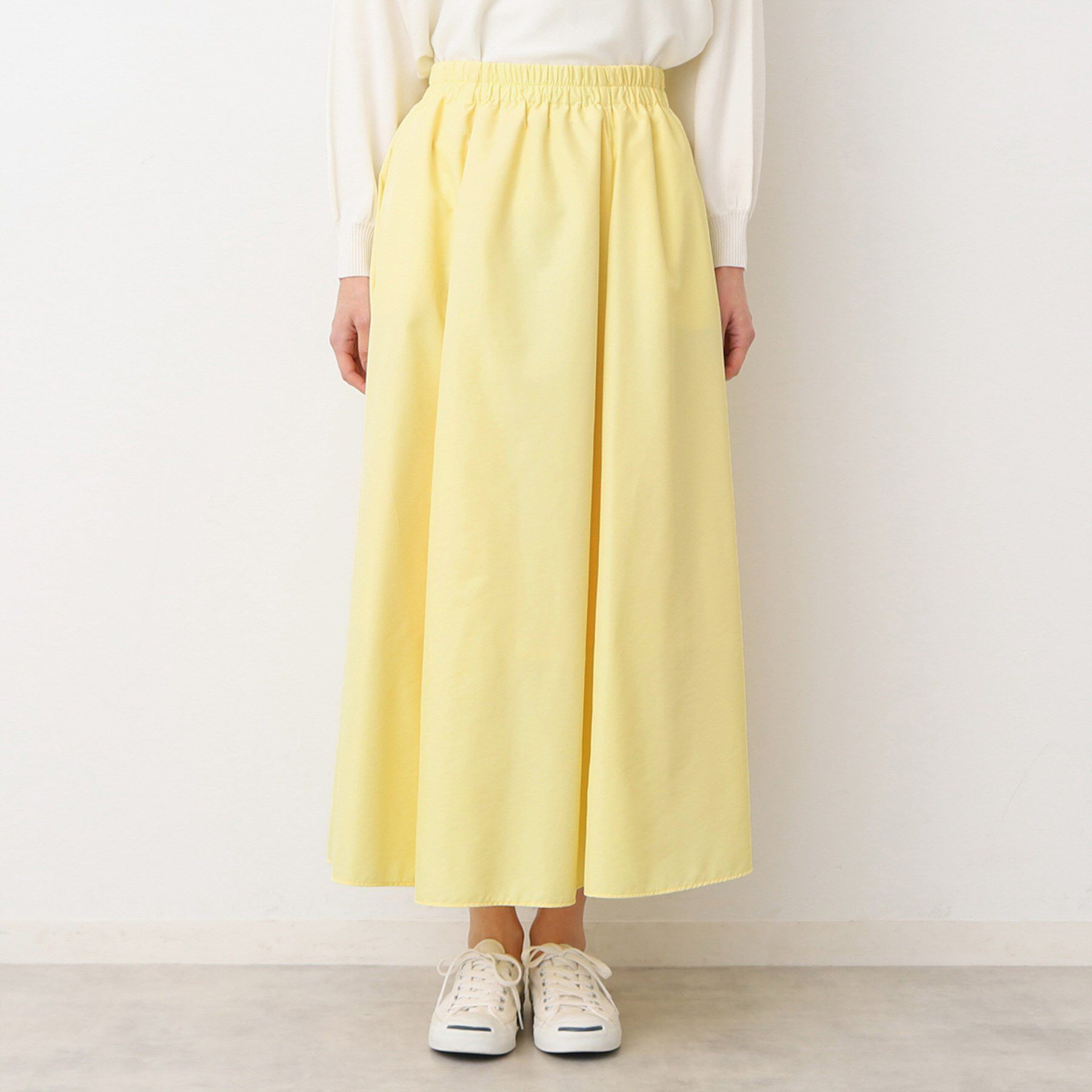 Dessin「【ウエストゴム・洗える】タックギャザースカート（S～L）」|スカート|