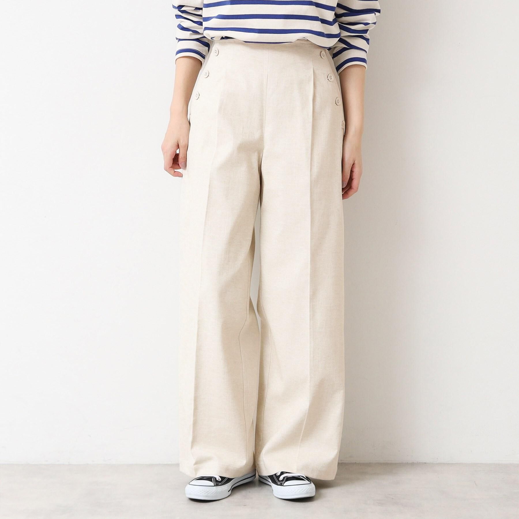 Dessin「【多機能】リネンブレンドマリンパンツ」|その他|