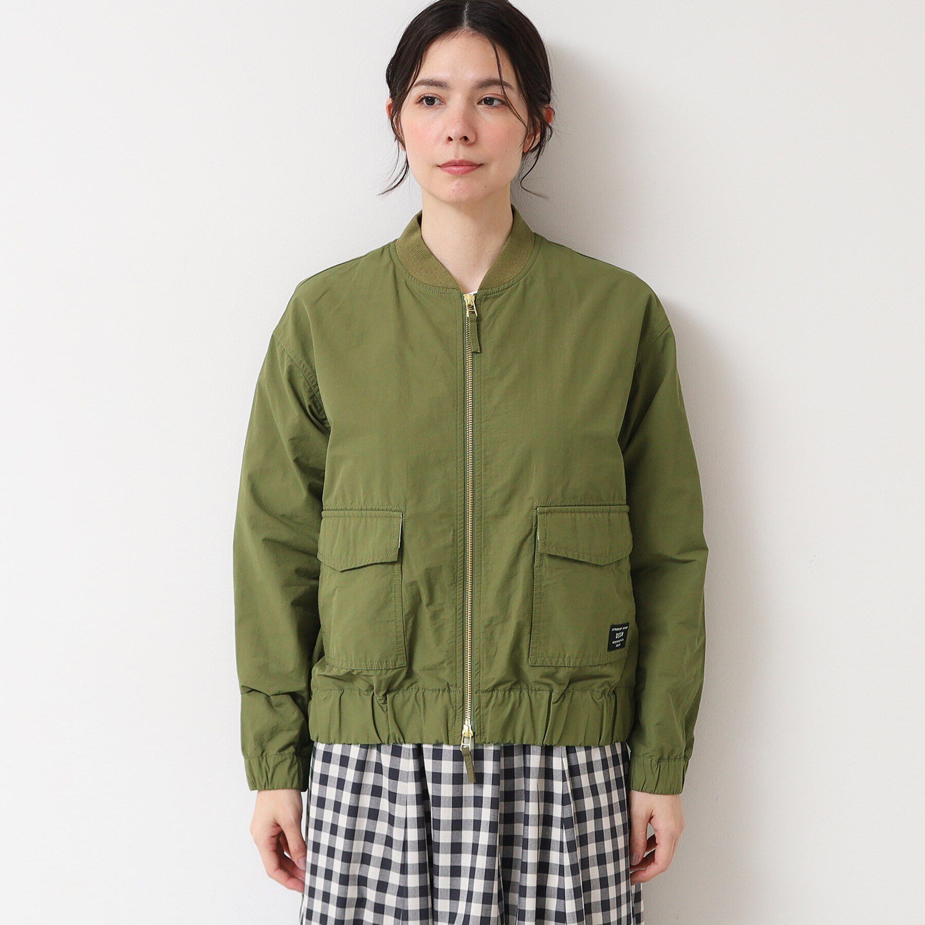 Dessin「【ユニセックス】リブブルゾン」|ブルゾン・スタジャン|