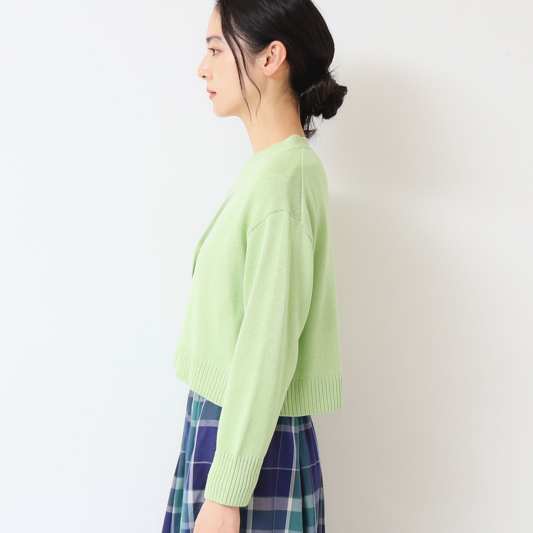 Dessin「【洗える】ミドルゲージショートカーディガン （S～L）」|カーディガン|