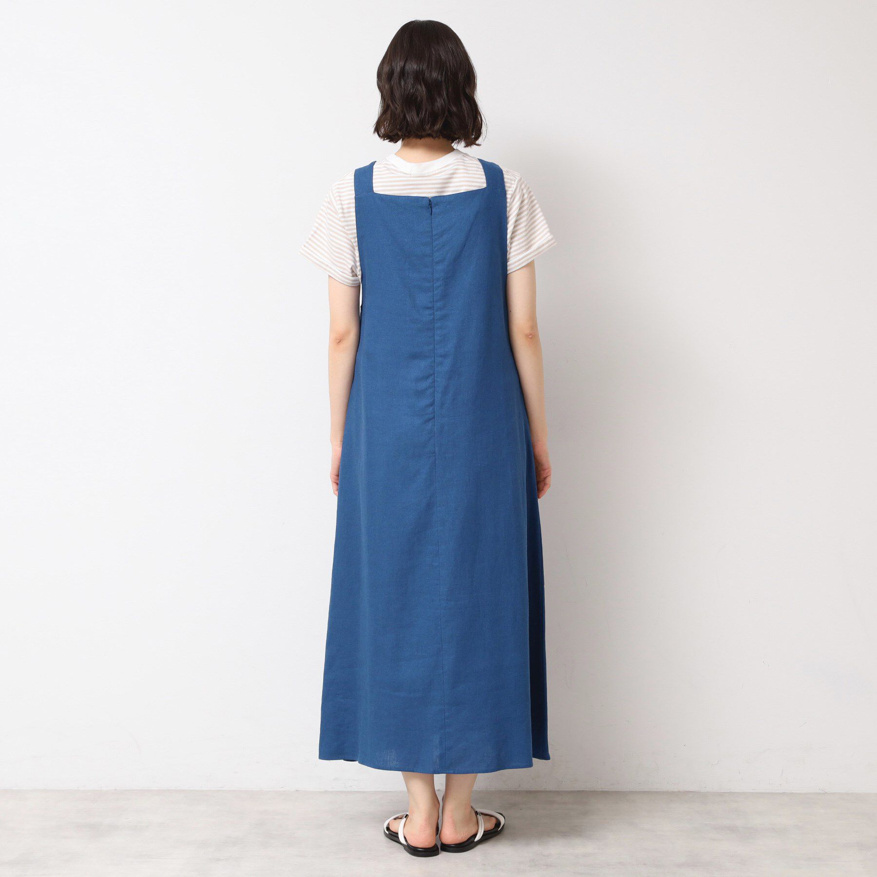 Dessin「【洗える】テントラインジャンパースカート」|ワンピース|