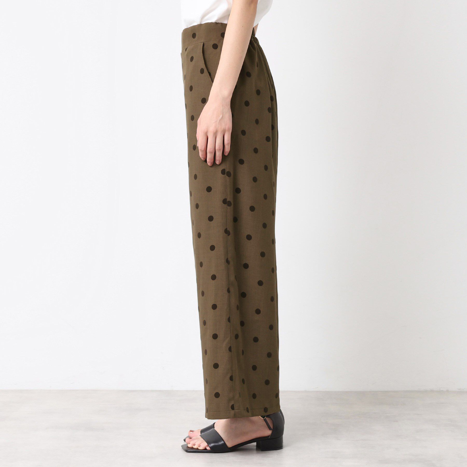 Dessin「【洗える】フロッキードットパンツ」|その他|