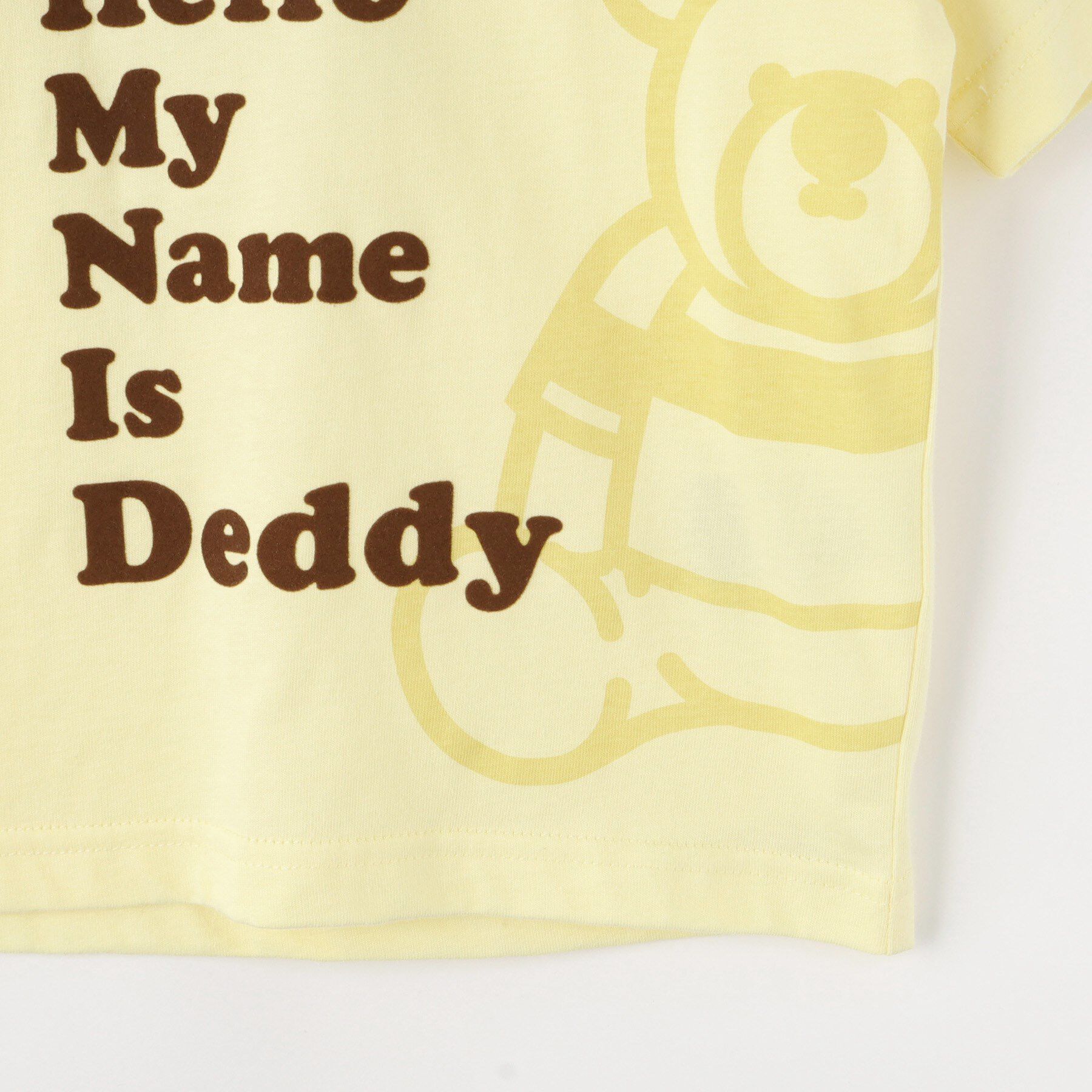 Dessin「【洗える】Deddyロゴ入り オーガニックコットンTシャツ」|Tシャツ・カットソー|