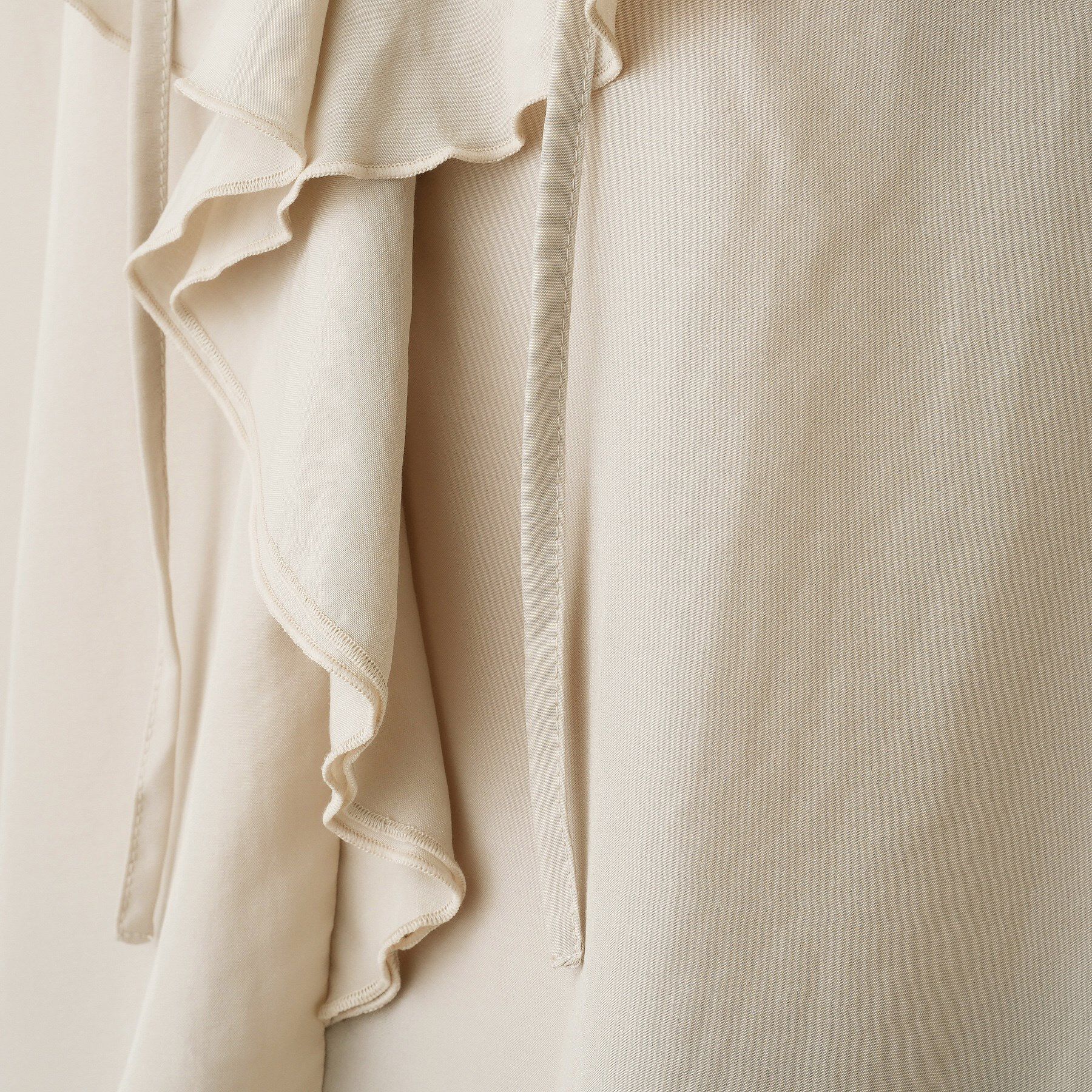 Dessin「【洗える】フィブリルフリルブラウス」|シャツ・ブラウス|