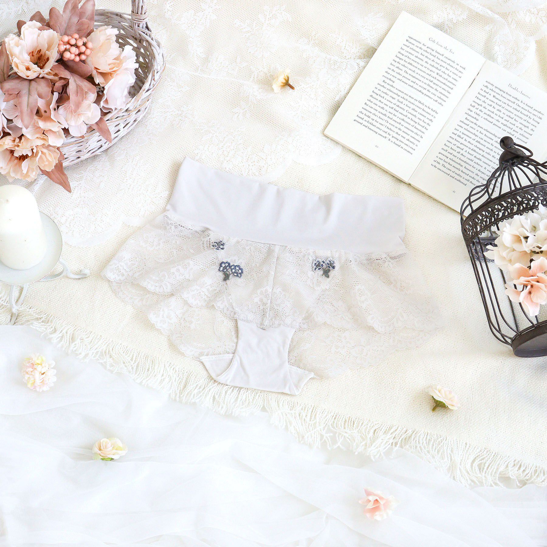 Risa Magli「エルマ おやすみショーツ」|インナー|グレージュ(050)