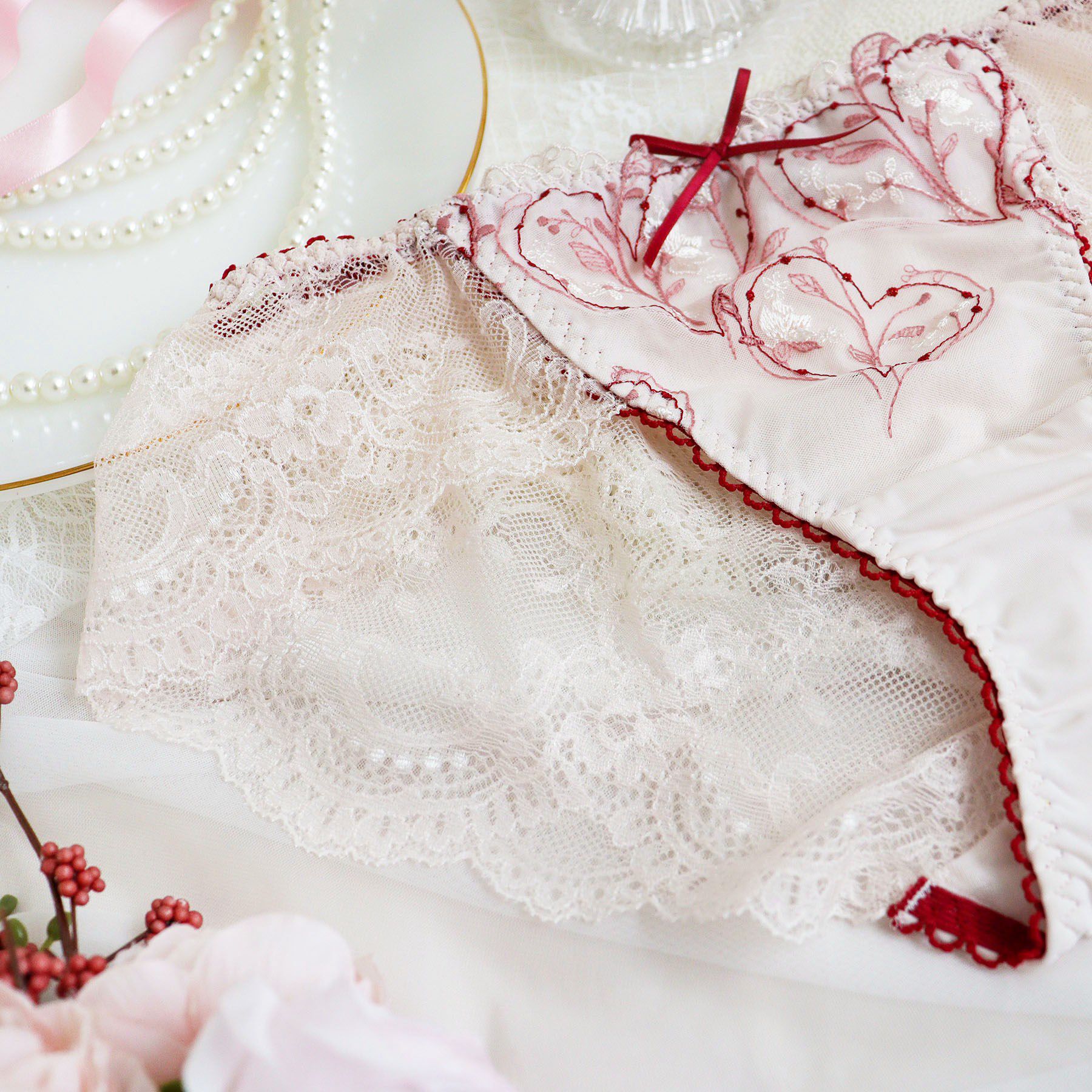 Risa Magli「フローチェ レースショーツ」|インナー|