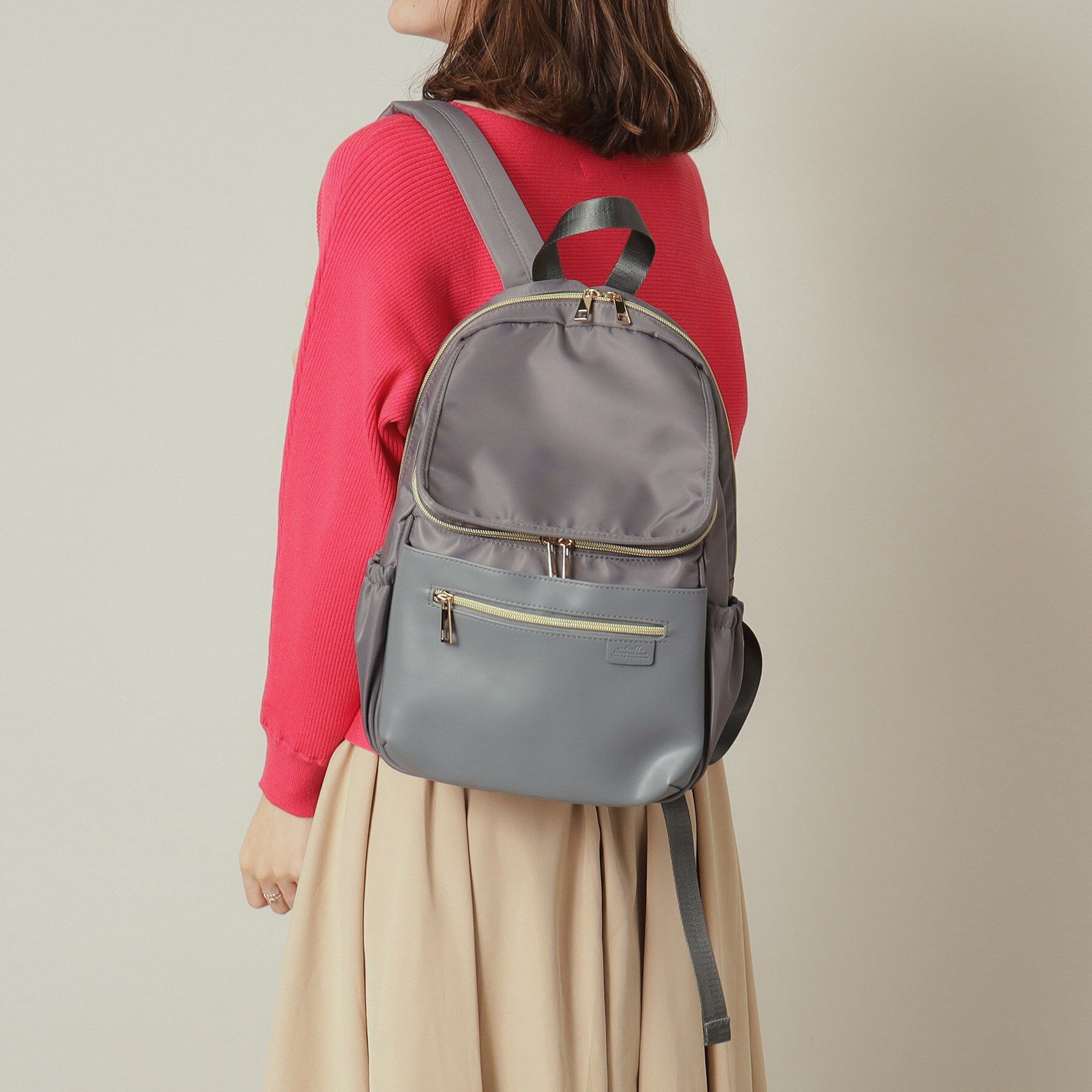 ITS&rsquo;DEMO「【A4対応／ポケット10】収納アドバイザーPCリュック」|リュック|