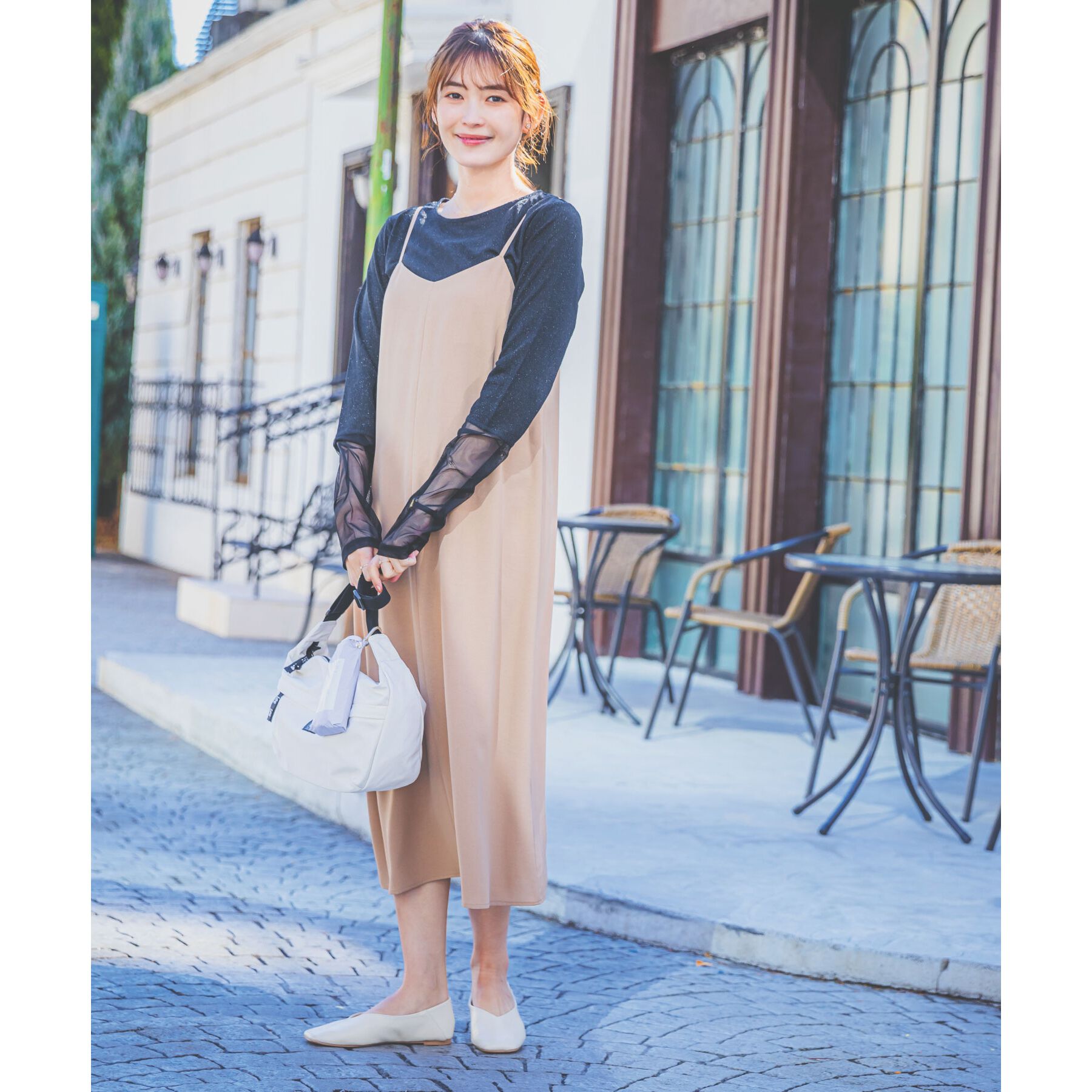 ITS&rsquo;DEMO「【手洗い可／シーズンレス】キャミワンピース」|ワンピース|