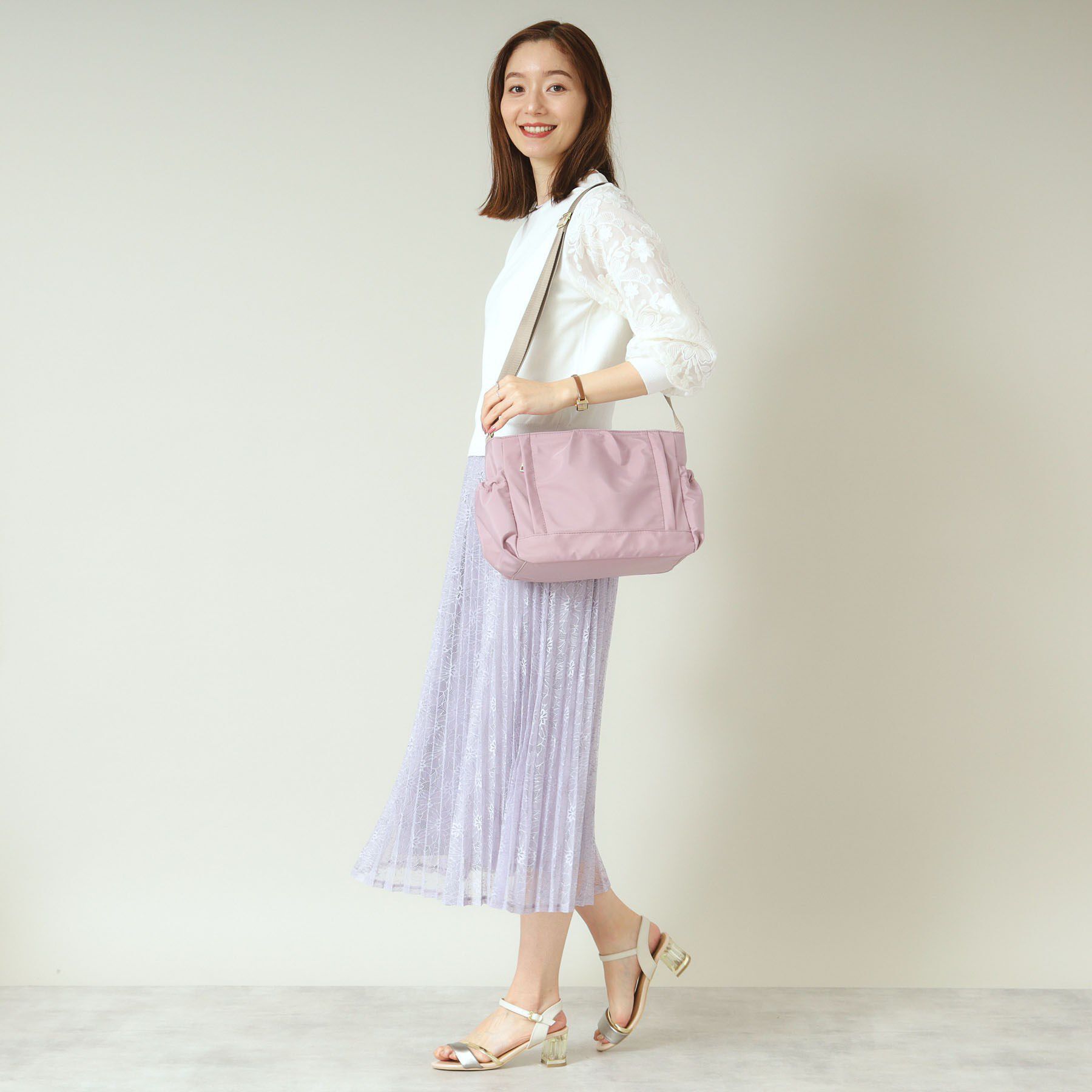 ITS&rsquo;DEMO「【12ポケット】収納アドバイザー三層ショルダー」|ショルダー・メッセンジャー|