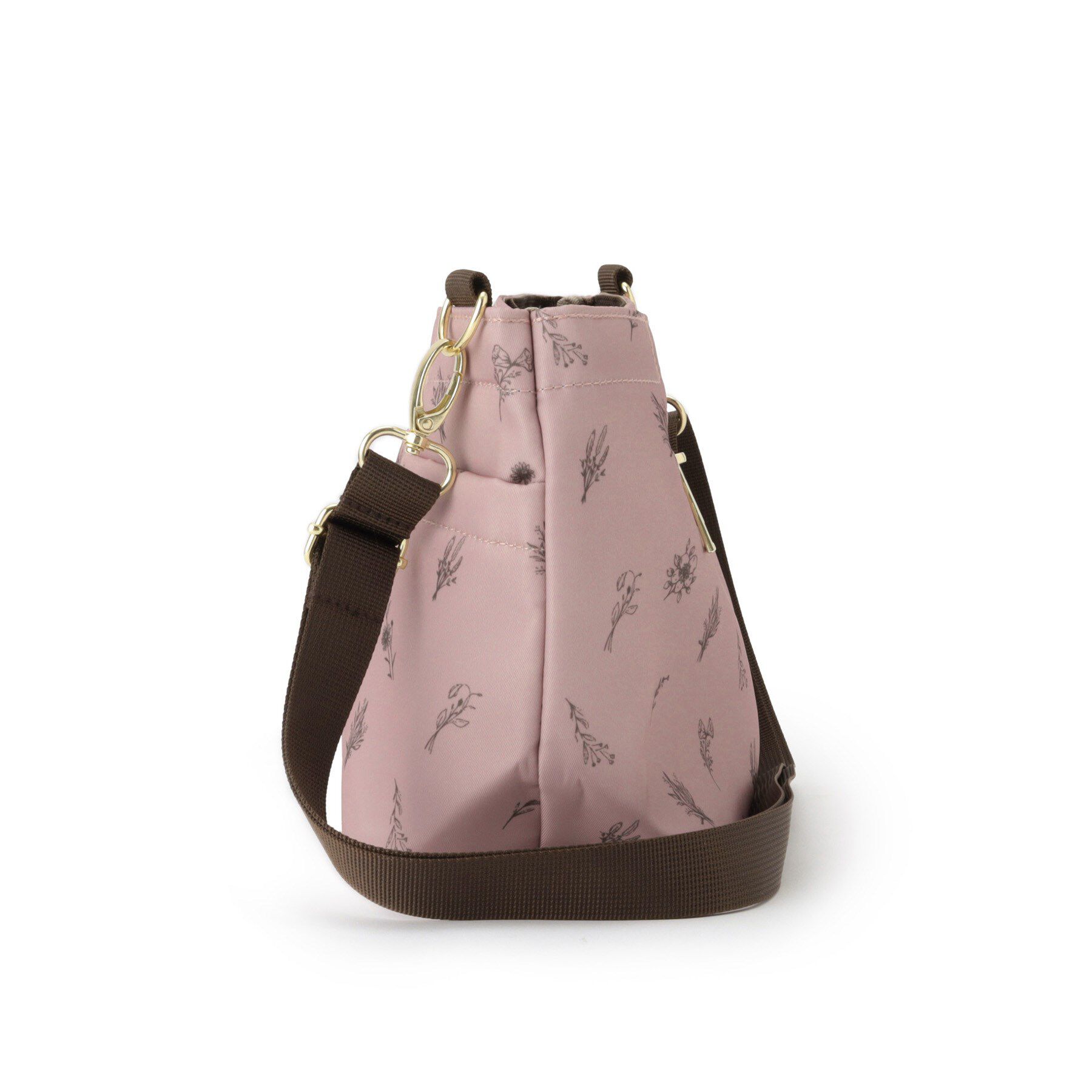 ITS&rsquo;DEMO「【2WAY】花柄バッグインバッグ」|ショルダー・メッセンジャー|