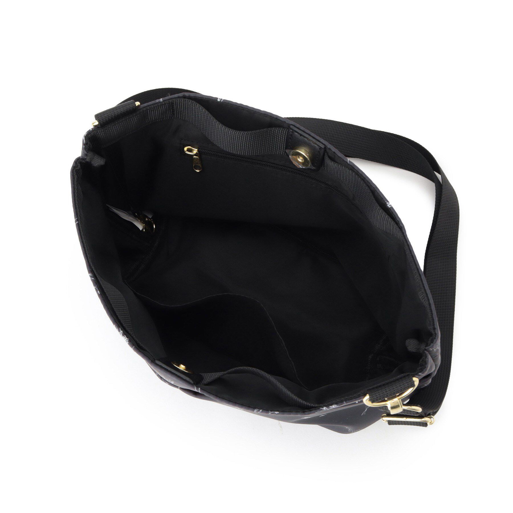 ITS&rsquo;DEMO「【2WAY】花柄バッグインバッグ」|ショルダー・メッセンジャー|