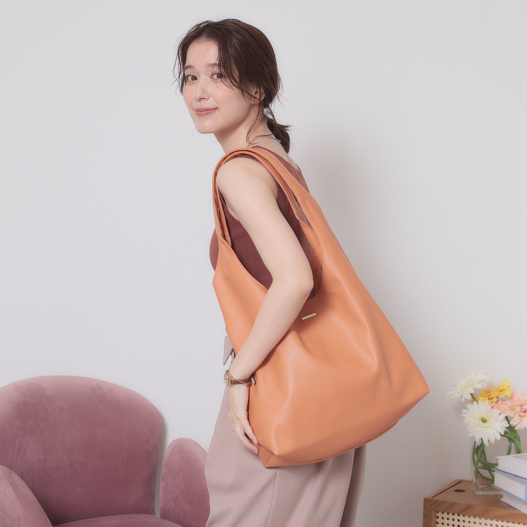 ITS&rsquo;DEMO「【A4対応】ラウンドトート」|トートバッグ|