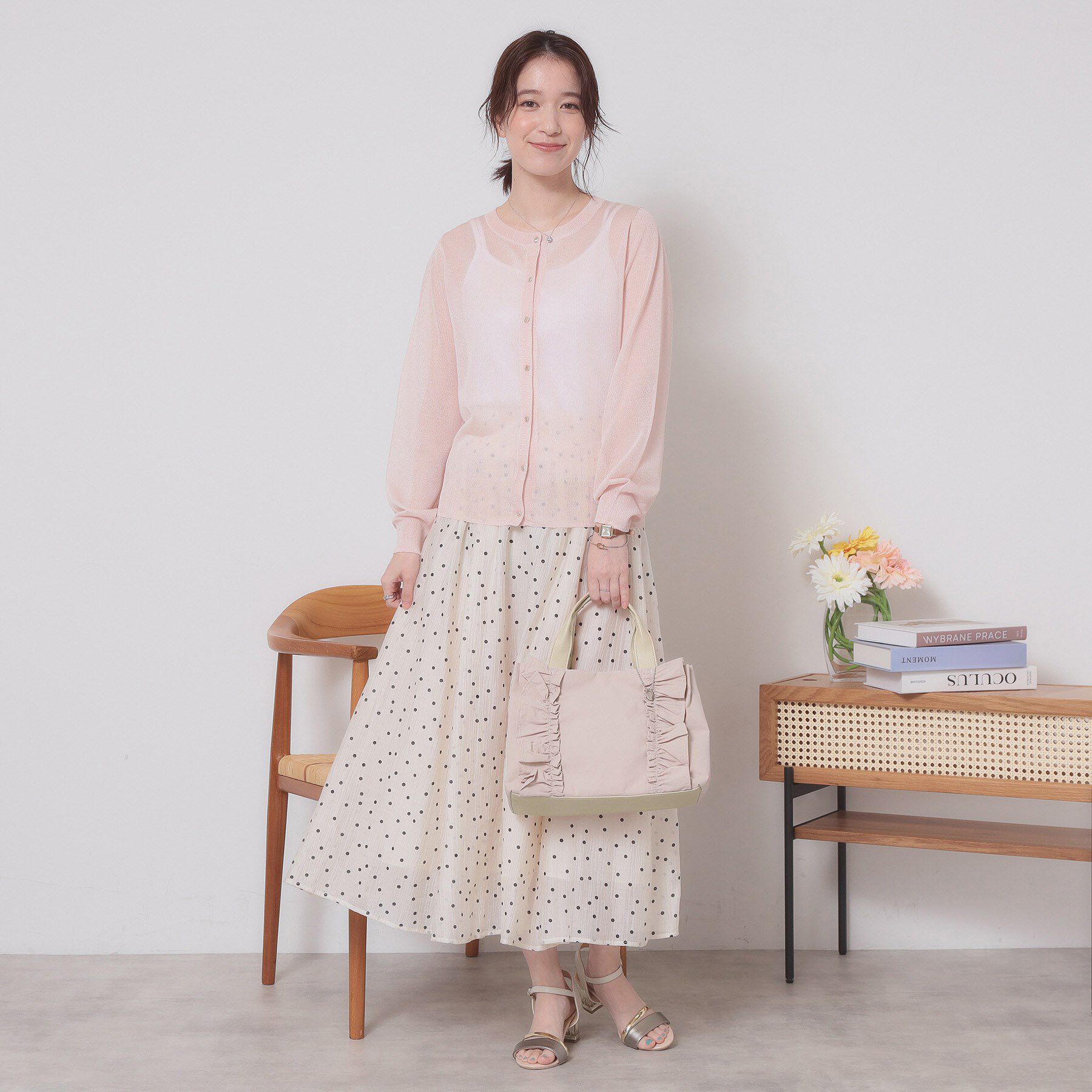 ITS&rsquo;DEMO「フリルミニトート」|ハンドバッグ|