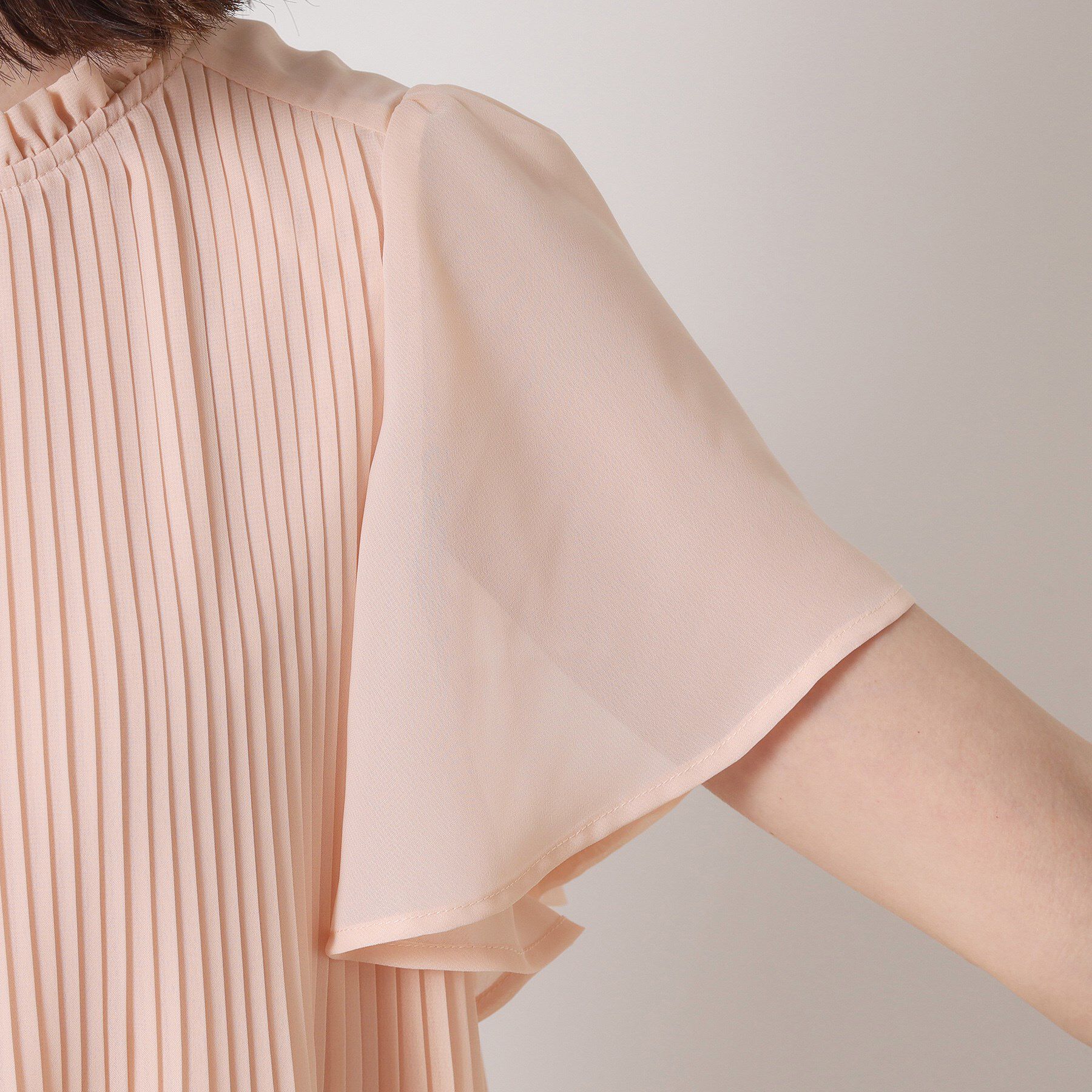 ITS&rsquo;DEMO「【手洗い可】プリーツブラウス」|シャツ・ブラウス|