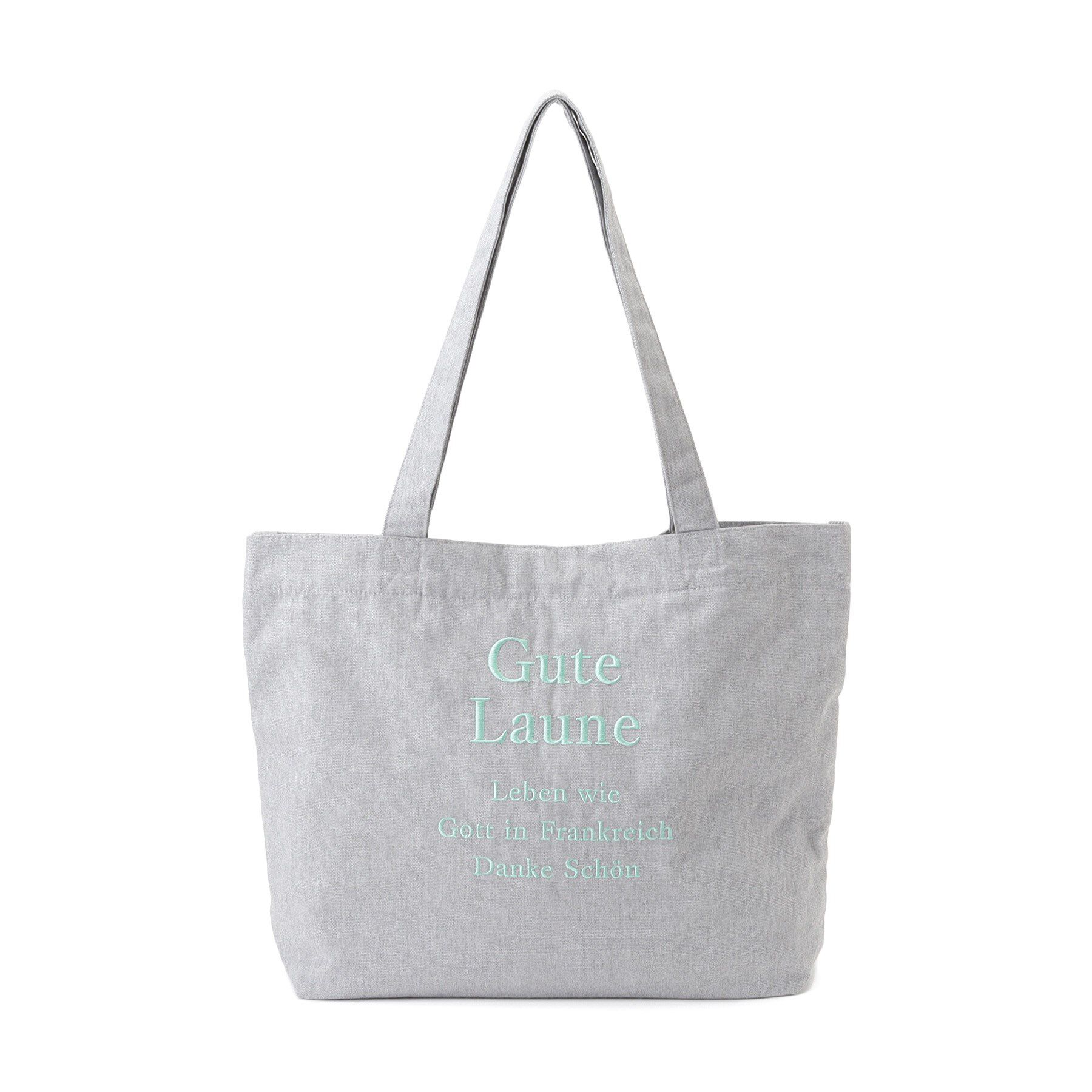 ITS&rsquo;DEMO「【A4対応】ロゴ刺繍ラージトート」|トートバッグ|