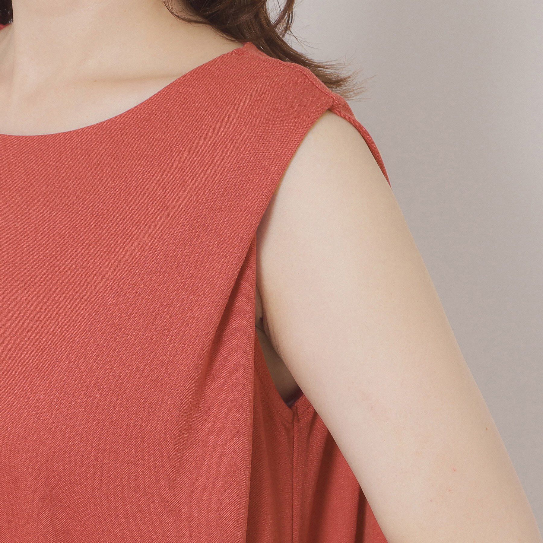 ITS&rsquo;DEMO「【接触冷感／洗濯機OK】カノコカットタックワンピース」|ワンピース|