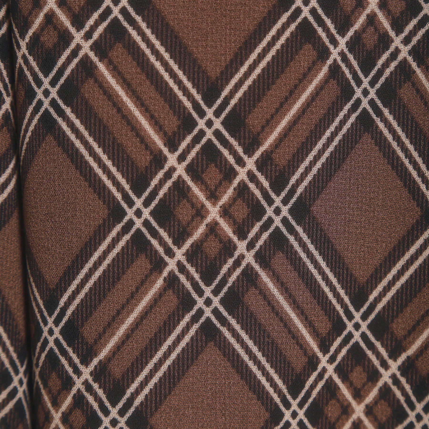 ITS&rsquo;DEMO「【手洗い可／ウエストゴム】シアーチェックフレアスカート」|スカート|