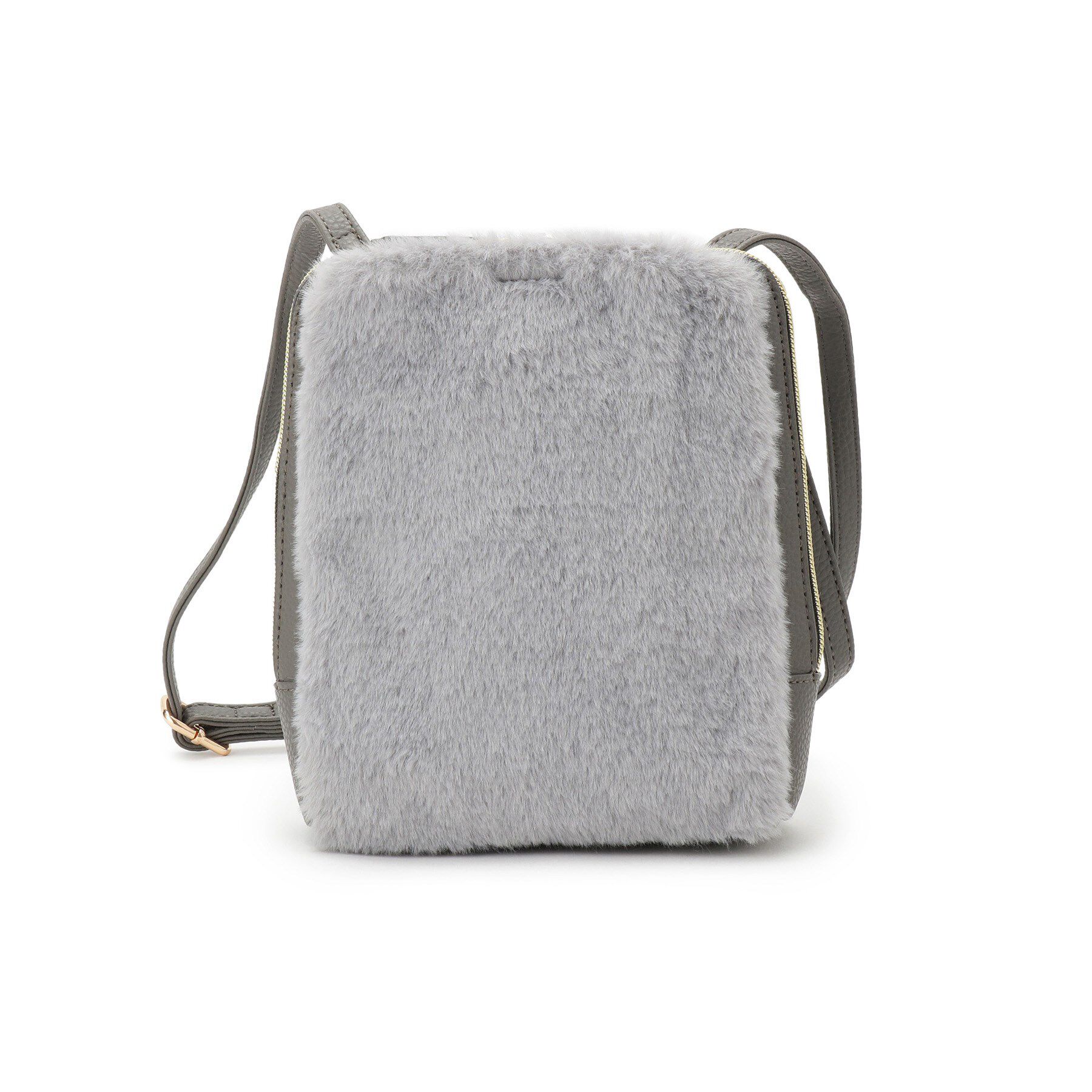 ITS&rsquo;DEMO「三層フェイクファーミニショルダー」|ショルダー・メッセンジャー|