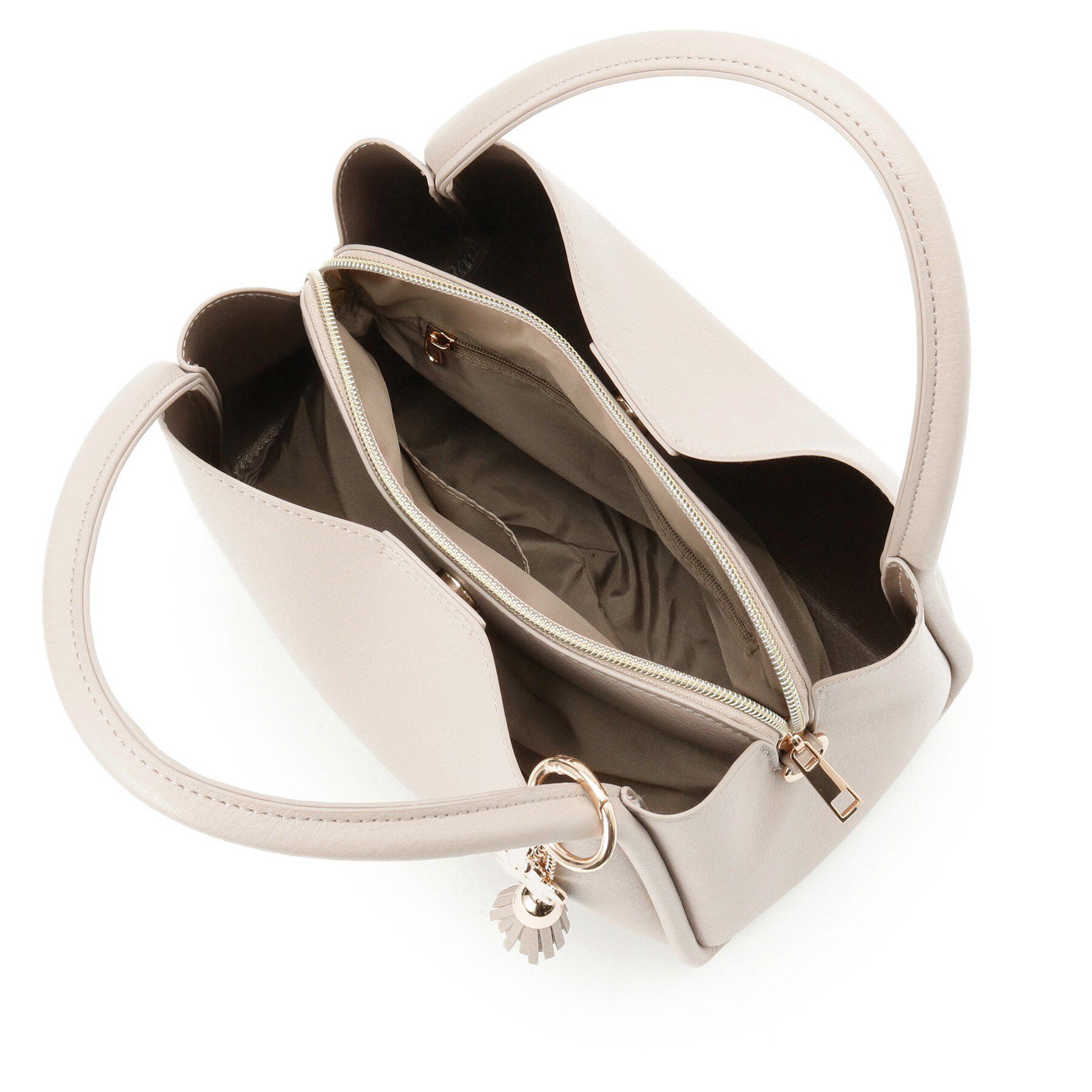 ITS&rsquo;DEMO「【2WAY】チャーム付きミニトート」|ハンドバッグ|