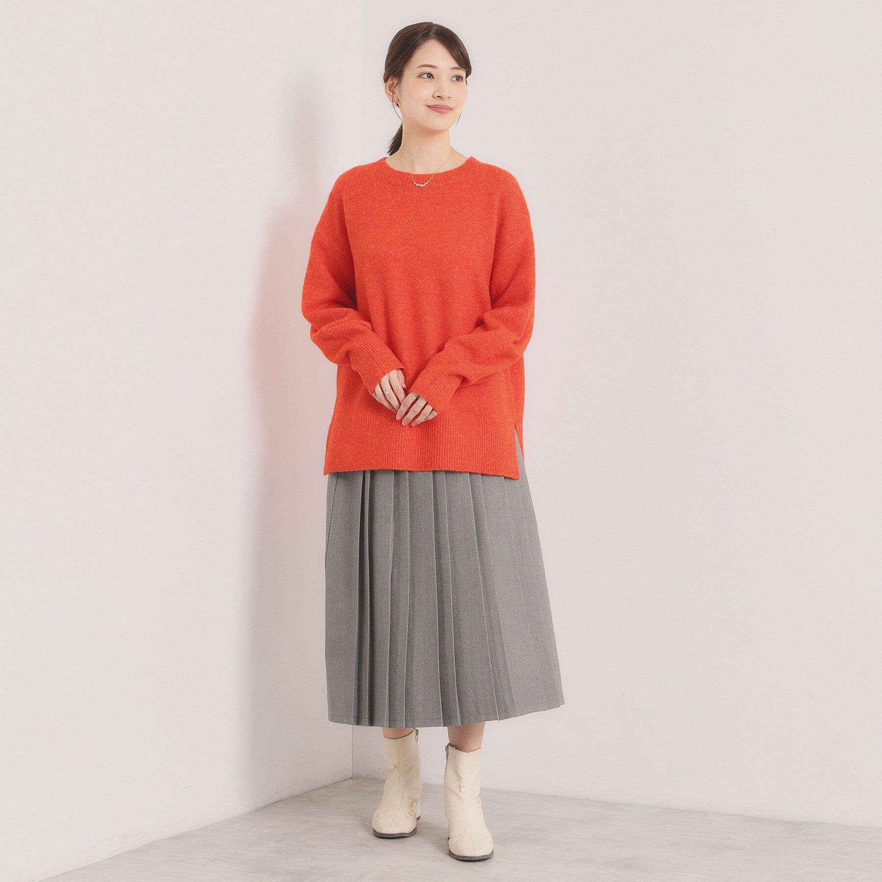 ITS&rsquo;DEMO「【手洗い可】プリーツスカート」|スカート|