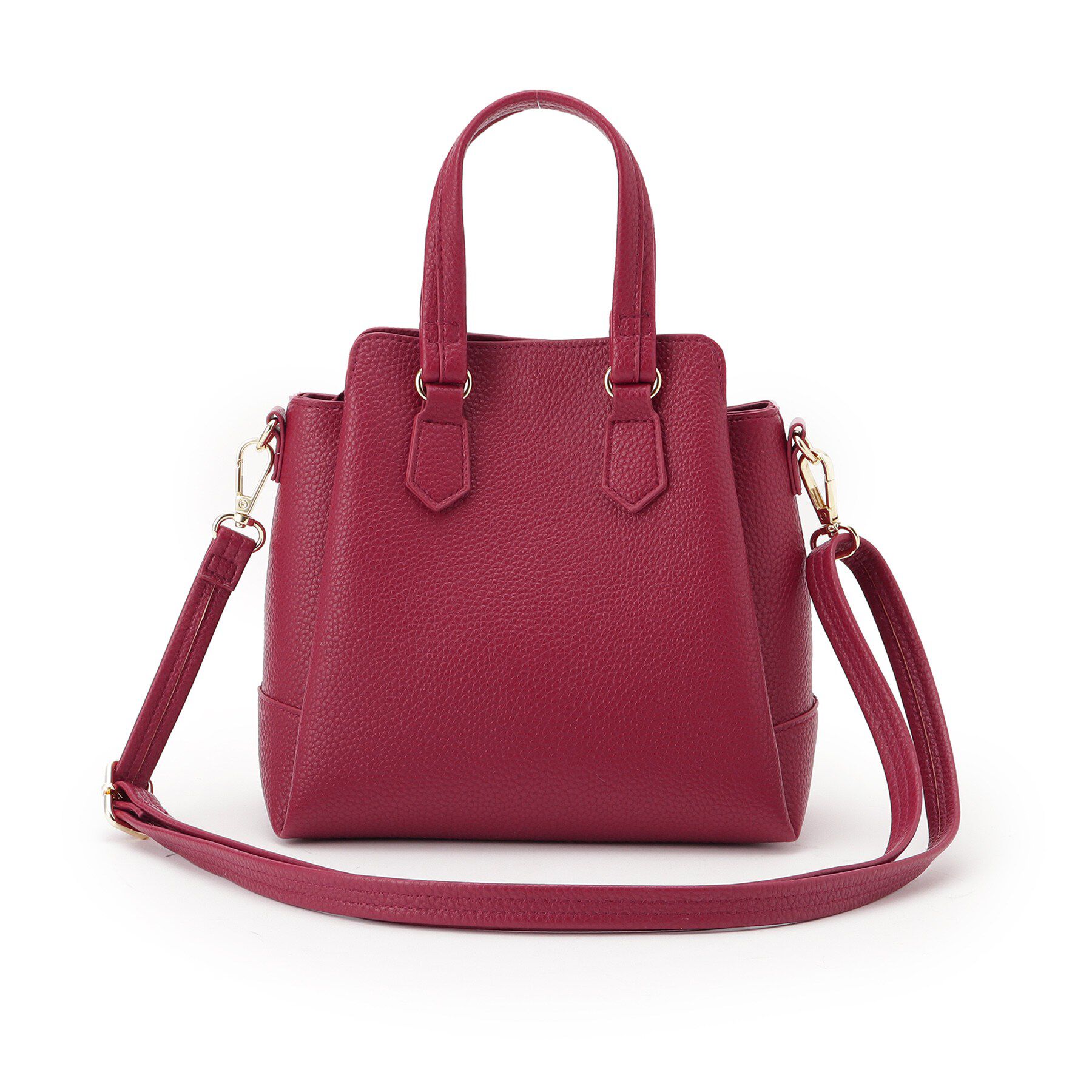 ITS&rsquo;DEMO「＜楽もち＞軽量PU三層2WAYトート」|ハンドバッグ|