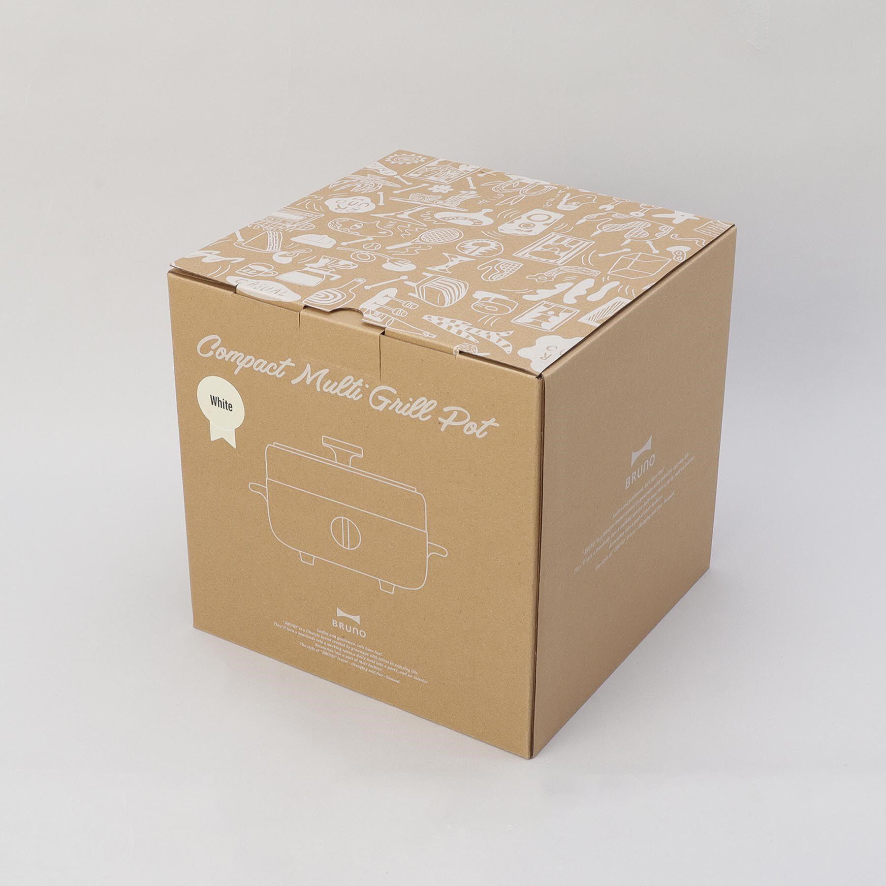 212 KITCHEN STORE「コンパクトマルチグリルポット WH ＜BRUNO ブルーノ＞」|食器・キッチングッズ|