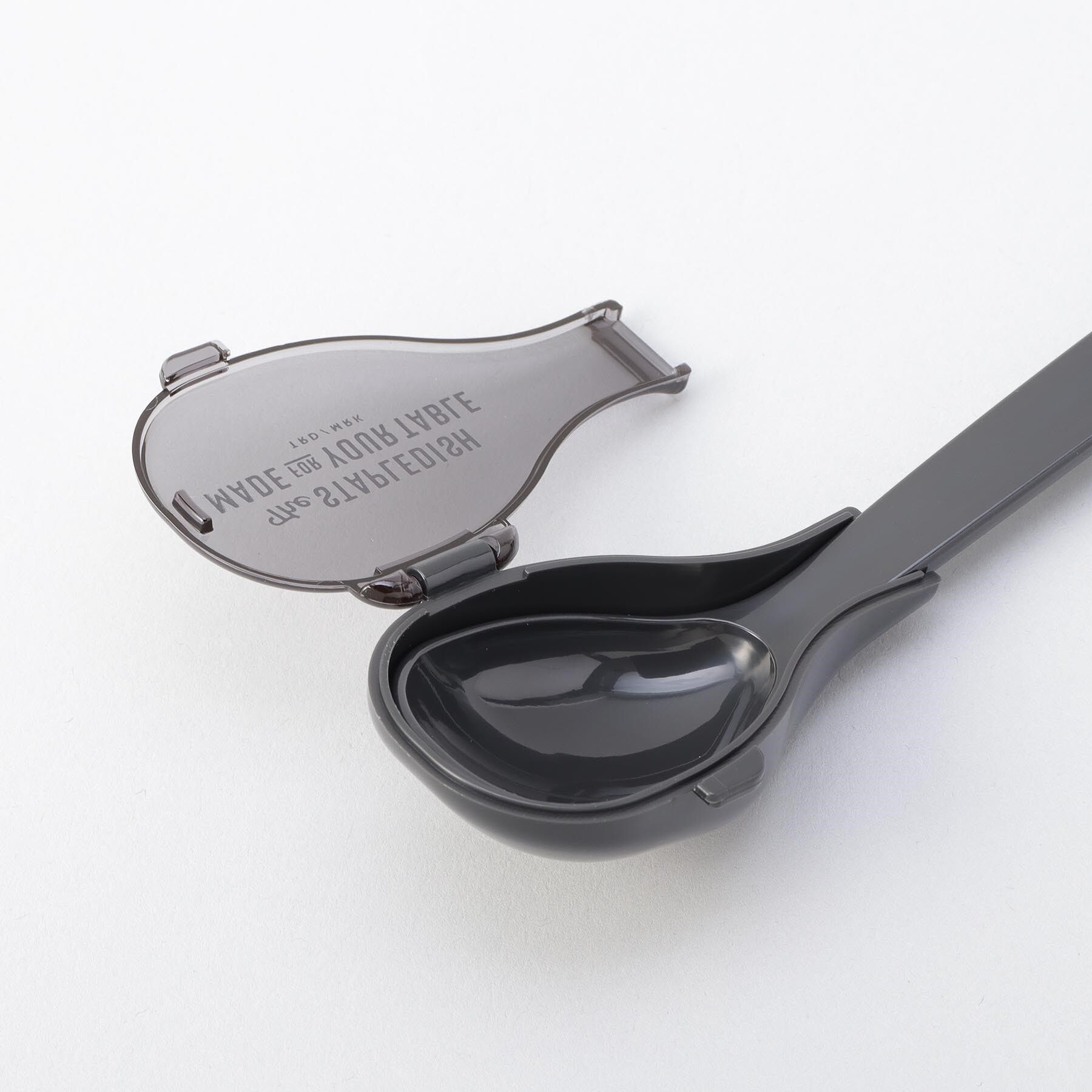 212 KITCHEN STORE「ステイプルユニ スプーン&ハーフケース BK」|食器・キッチングッズ|