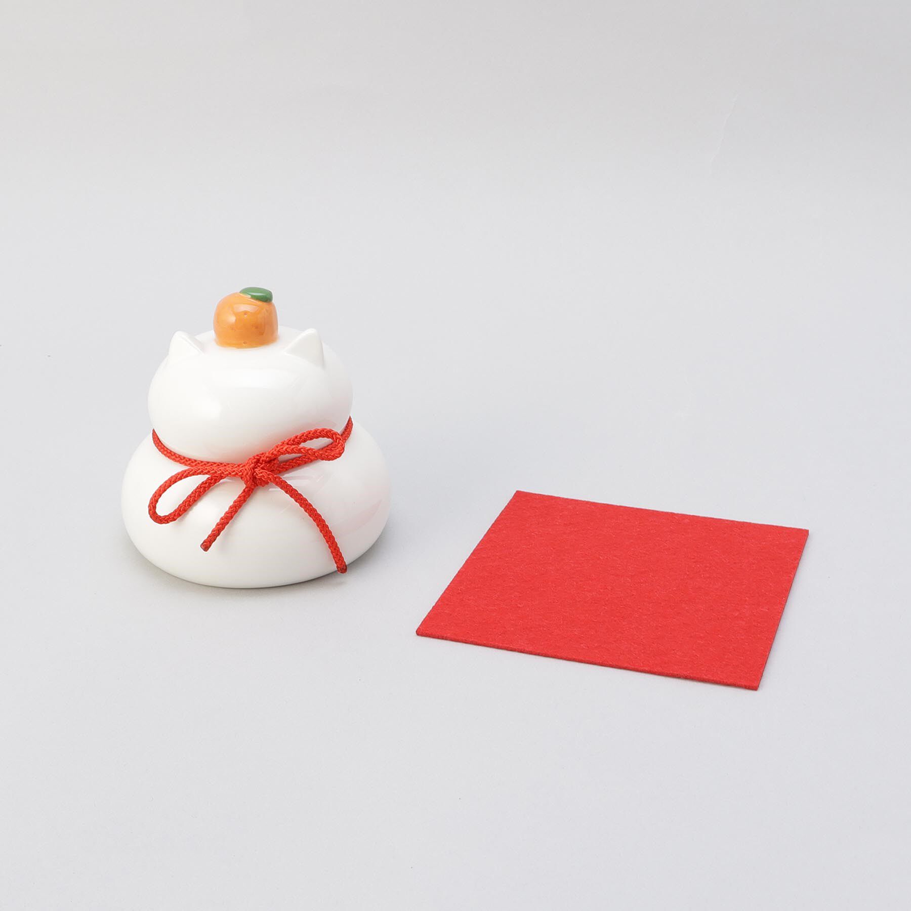 212 KITCHEN STORE「陶器の猫鏡餅 L」|その他|