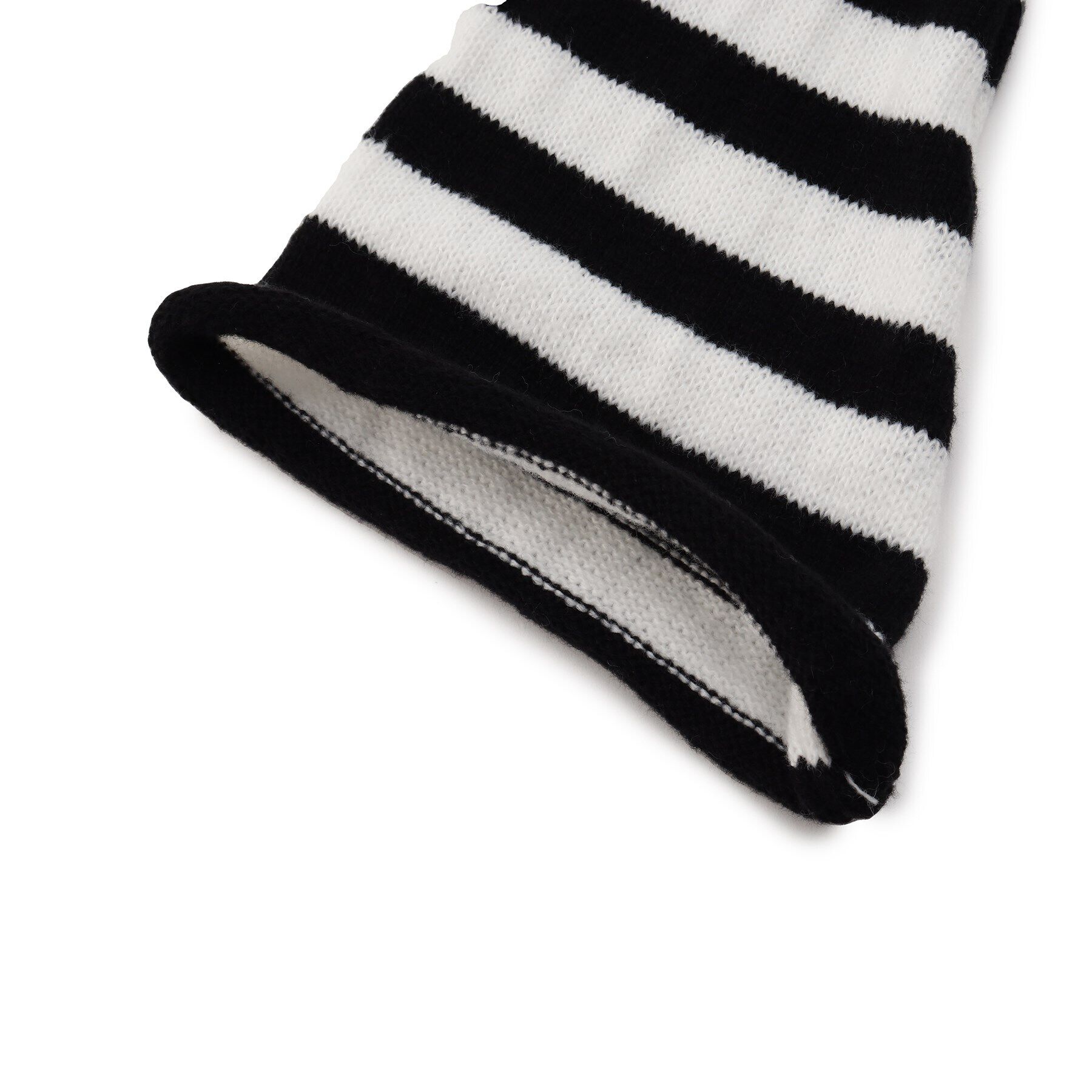 Doll Kiss「ニットボーダーレッグカバー」|レッグウォーマー|