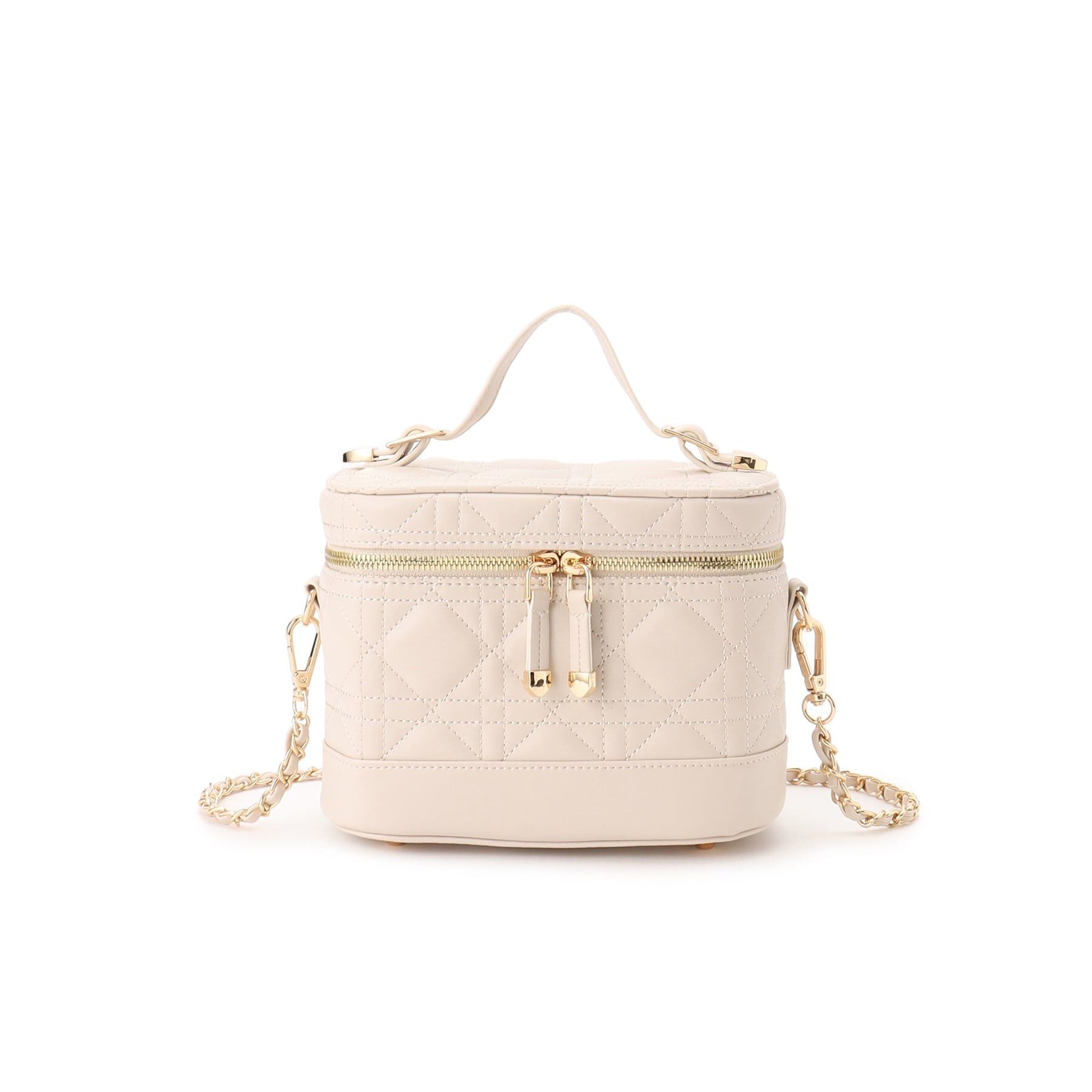 Ober Tashe「キルティングバニティ3WAYショルダー」|ショルダー・メッセンジャー|ｱｲﾎﾞﾘｰ(004)