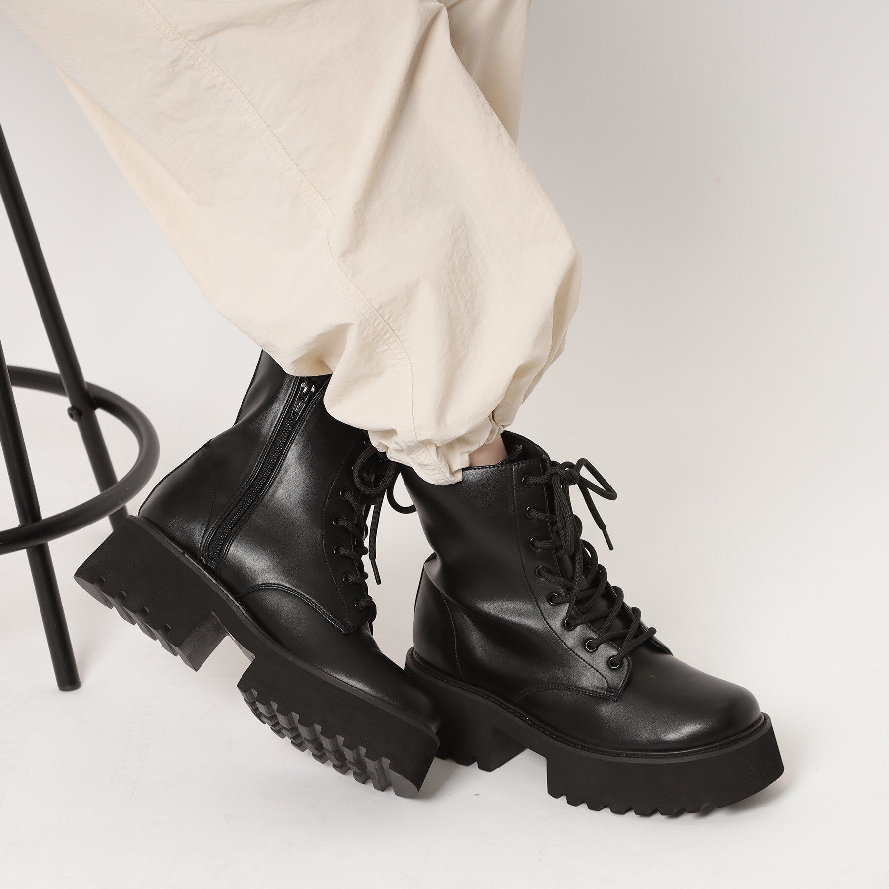 ESPERANZA「レースアップレインブーツ」|ショートブーツ|