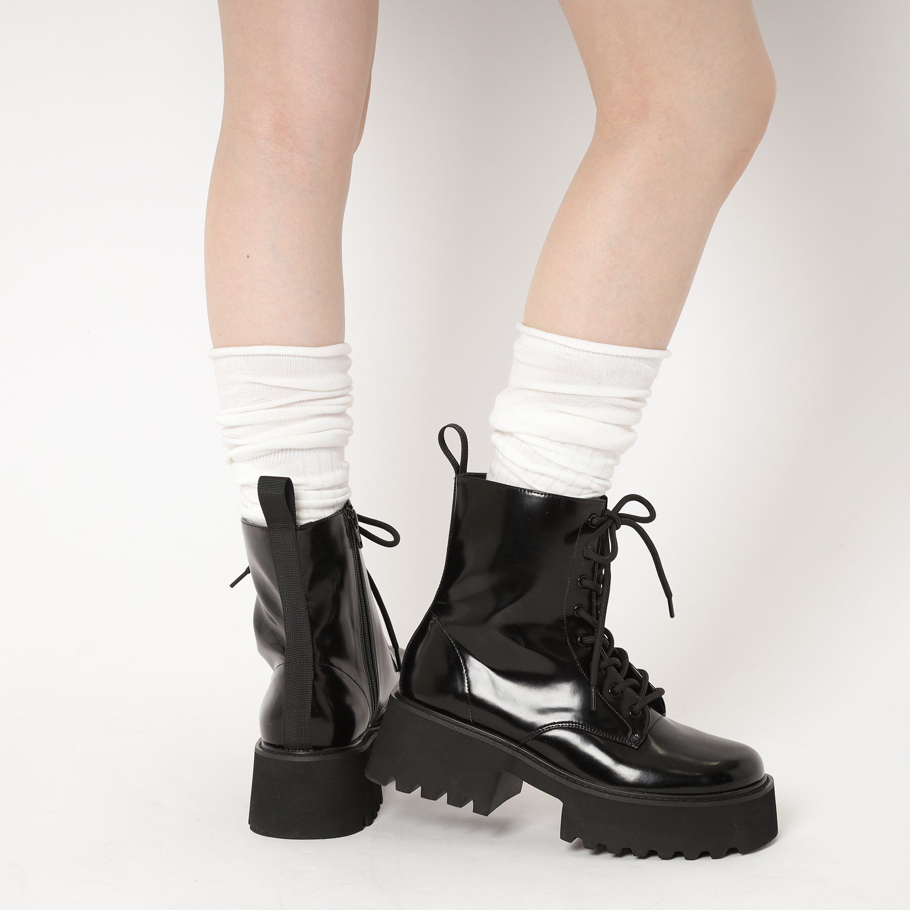 ESPERANZA「レースアップレインブーツ」|ショートブーツ|