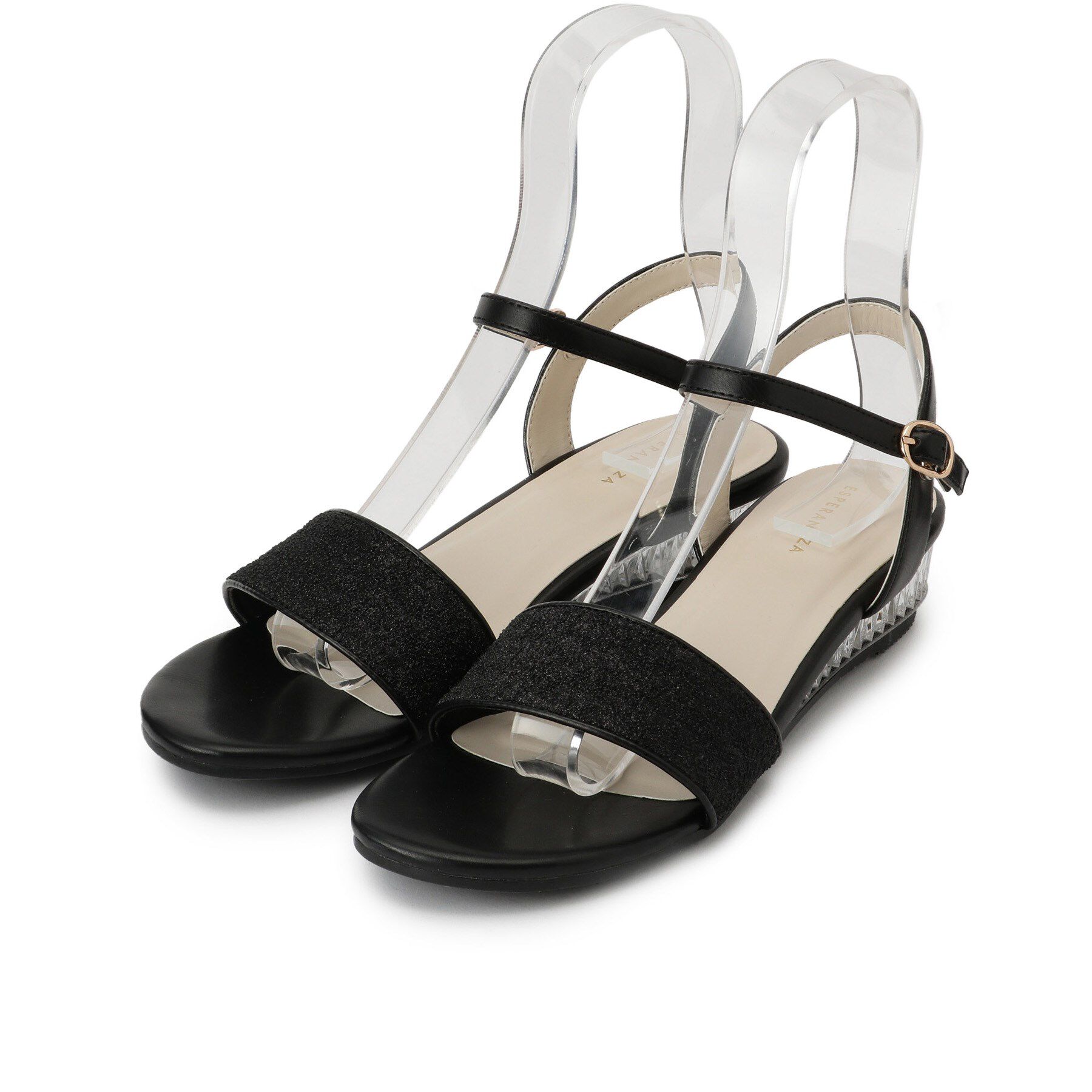 ESPERANZA「クリアウェッジサンダル」|サンダル|