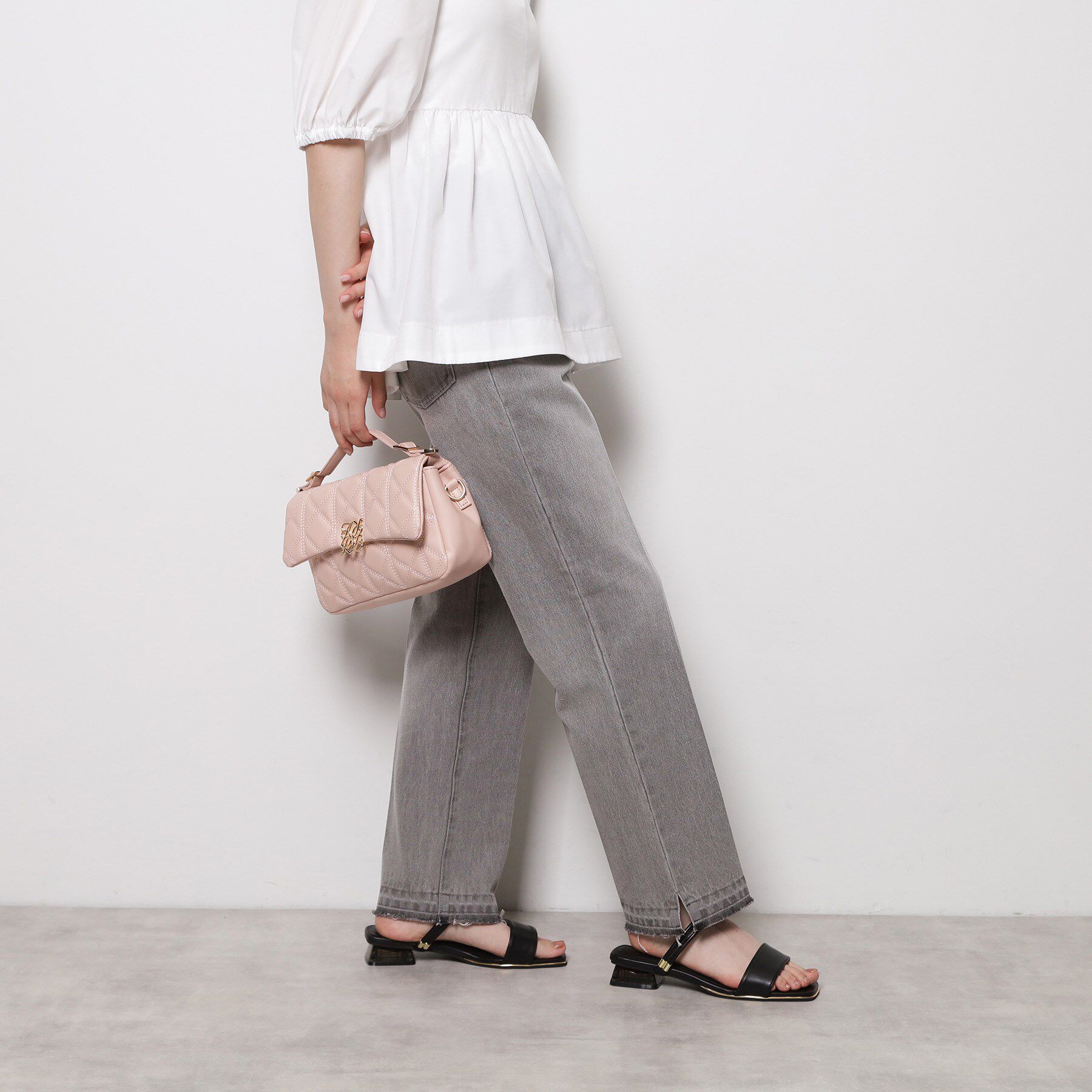 Ober Tashe「2WAYキルティングショルダーバッグ」|ショルダー・メッセンジャー|