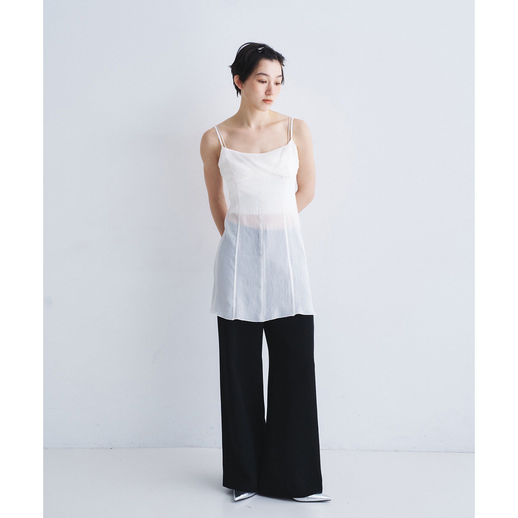 CODE A「georgette cami」|キャミソール|