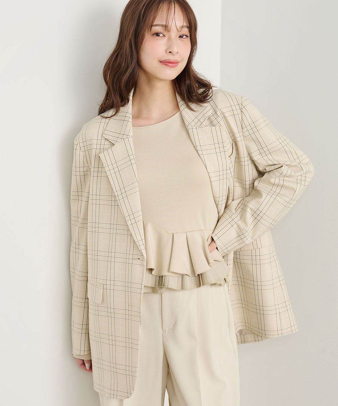 COCO DEAL「オーバーサイズジャケット」|テーラードジャケット|